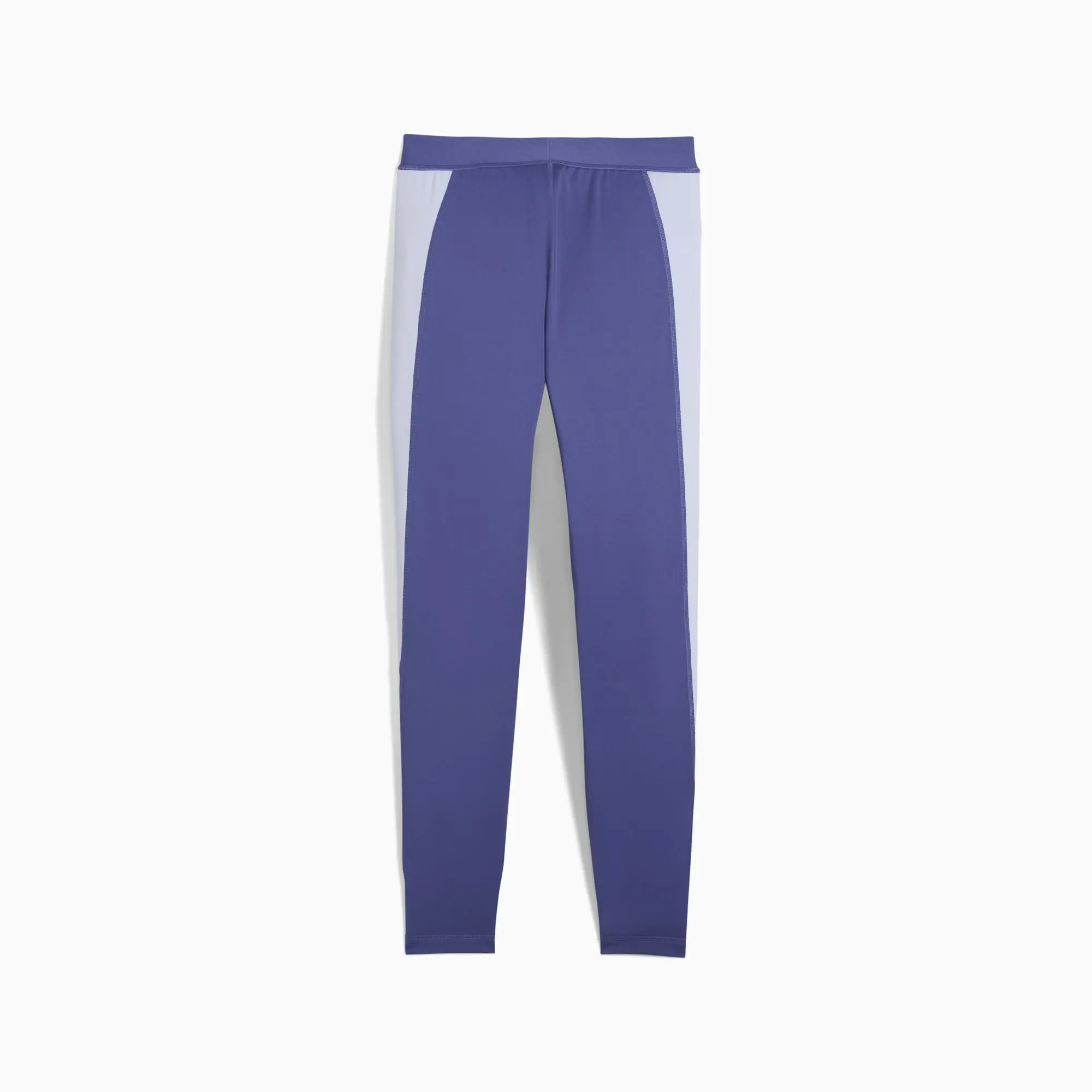 PUMA Strong High-Waisted 7/8 Colour Block Tights Women, Blue Crystal