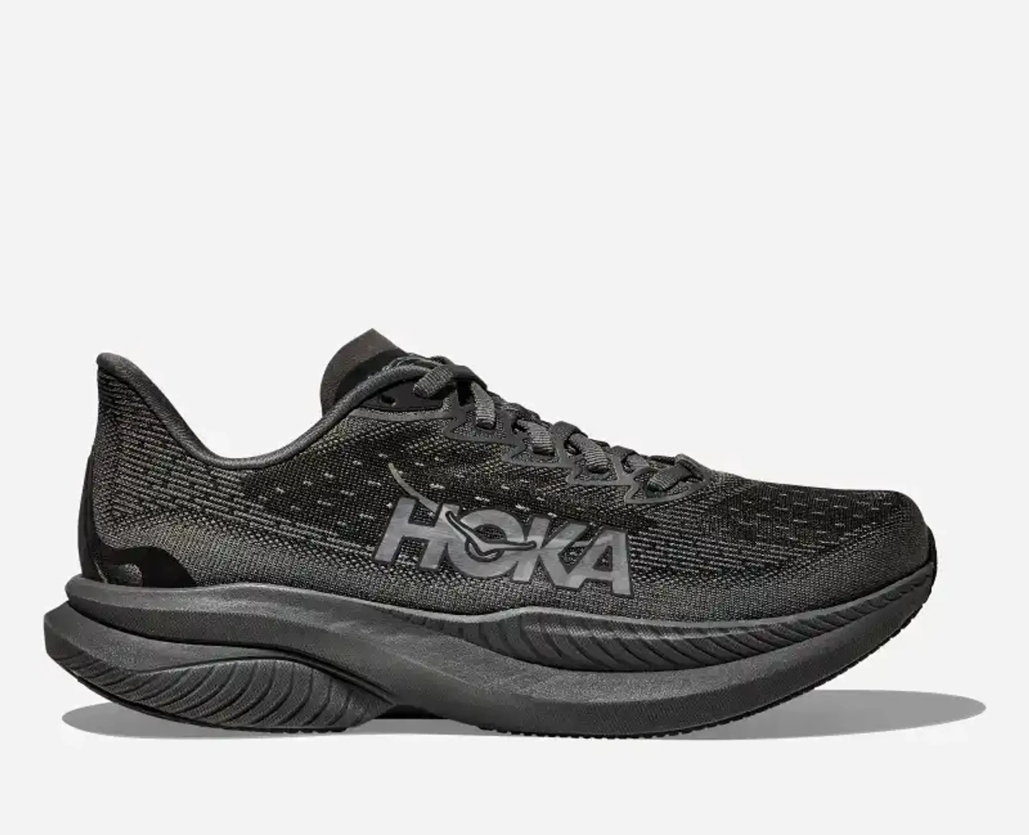 Hoka One One HOKA Men's Mach 6 Road Running Shoes in Black