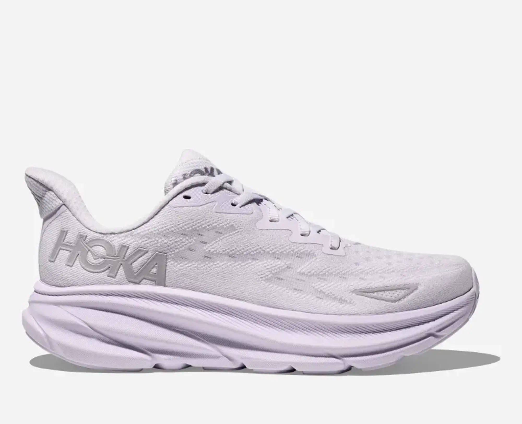 Hoka One One HOKA Women's Clifton 9 Road Running Shoes in Starlight Glow/Starlight Glow