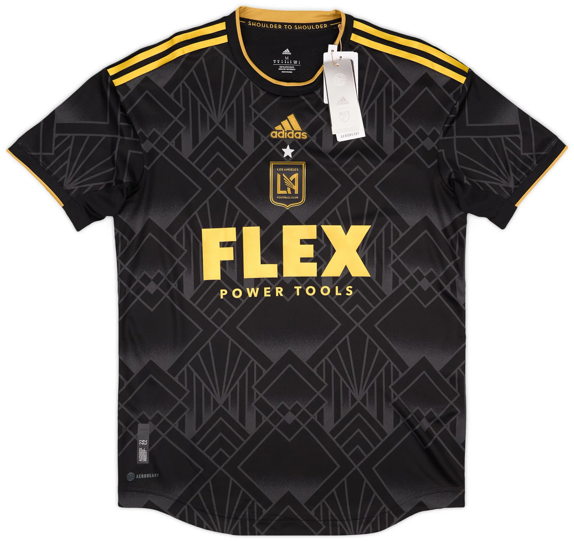 adidas 2022-23 Los Angeles FC Authentic Home Shirt (S)