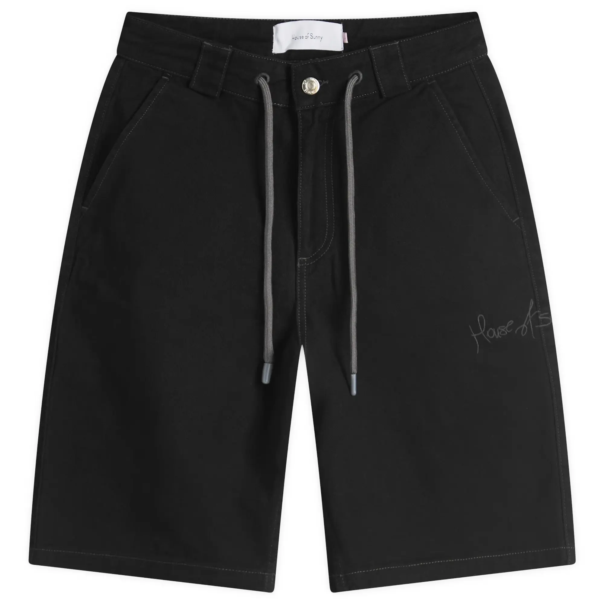 House Of Sunny Women's Sundown Denim Short Black