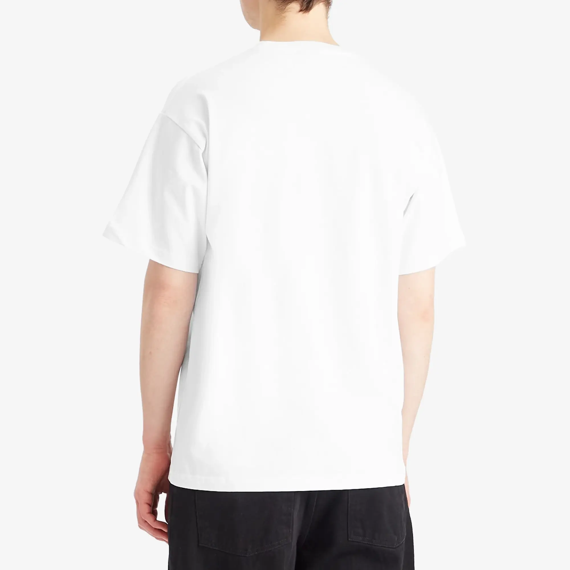 POSTAL Men's Polka Dot logo T-Shirt White