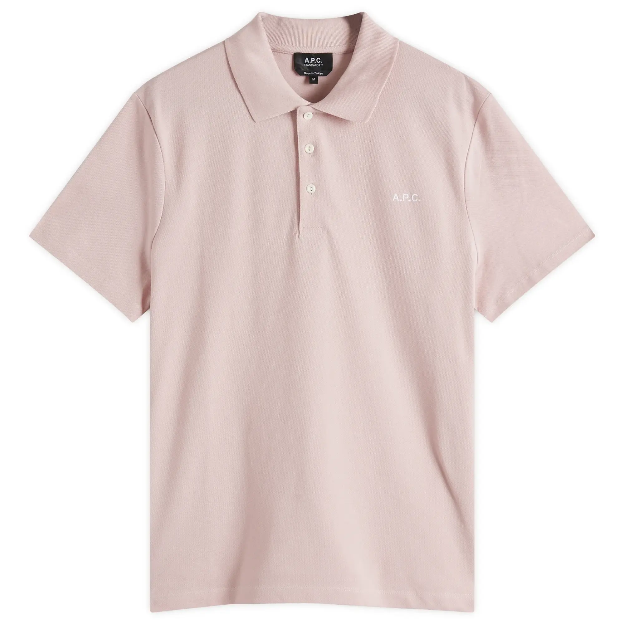 Champion A.P.C. Men's Carter Logo Polo Pink