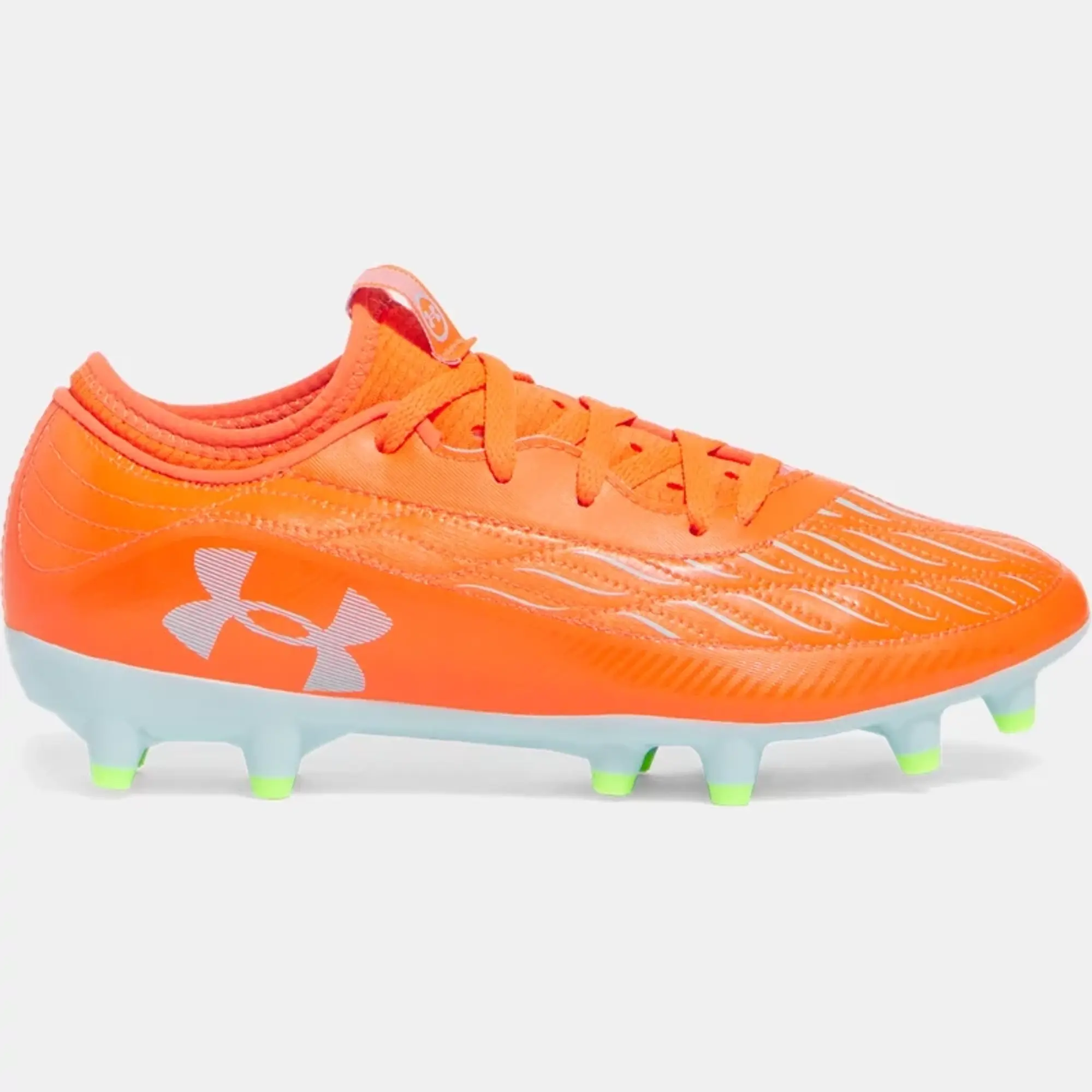 Kids'  Under Armour  Magnetico Select 4 Firm Ground Jr. Football Boots Ares Red / Ares Red / Stream 5.5