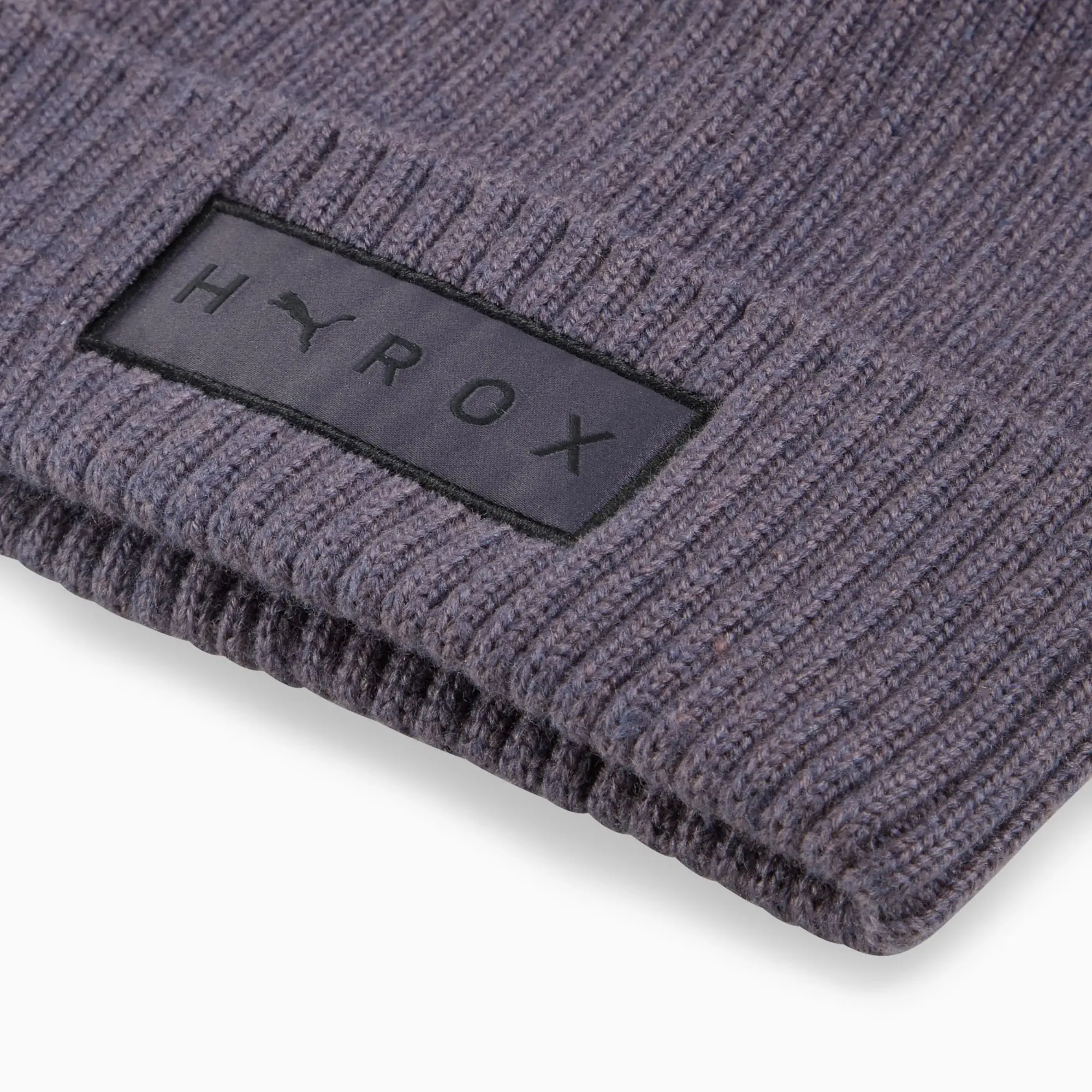 PUMA x HYROX Cuff Beanie Hat, Galactic Grey