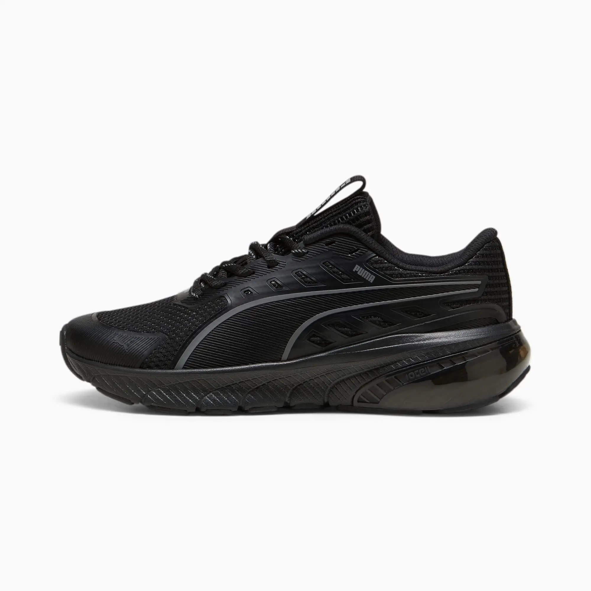 PUMA Cell Glare Running Shoes Youth, Black/Cool Dark Grey