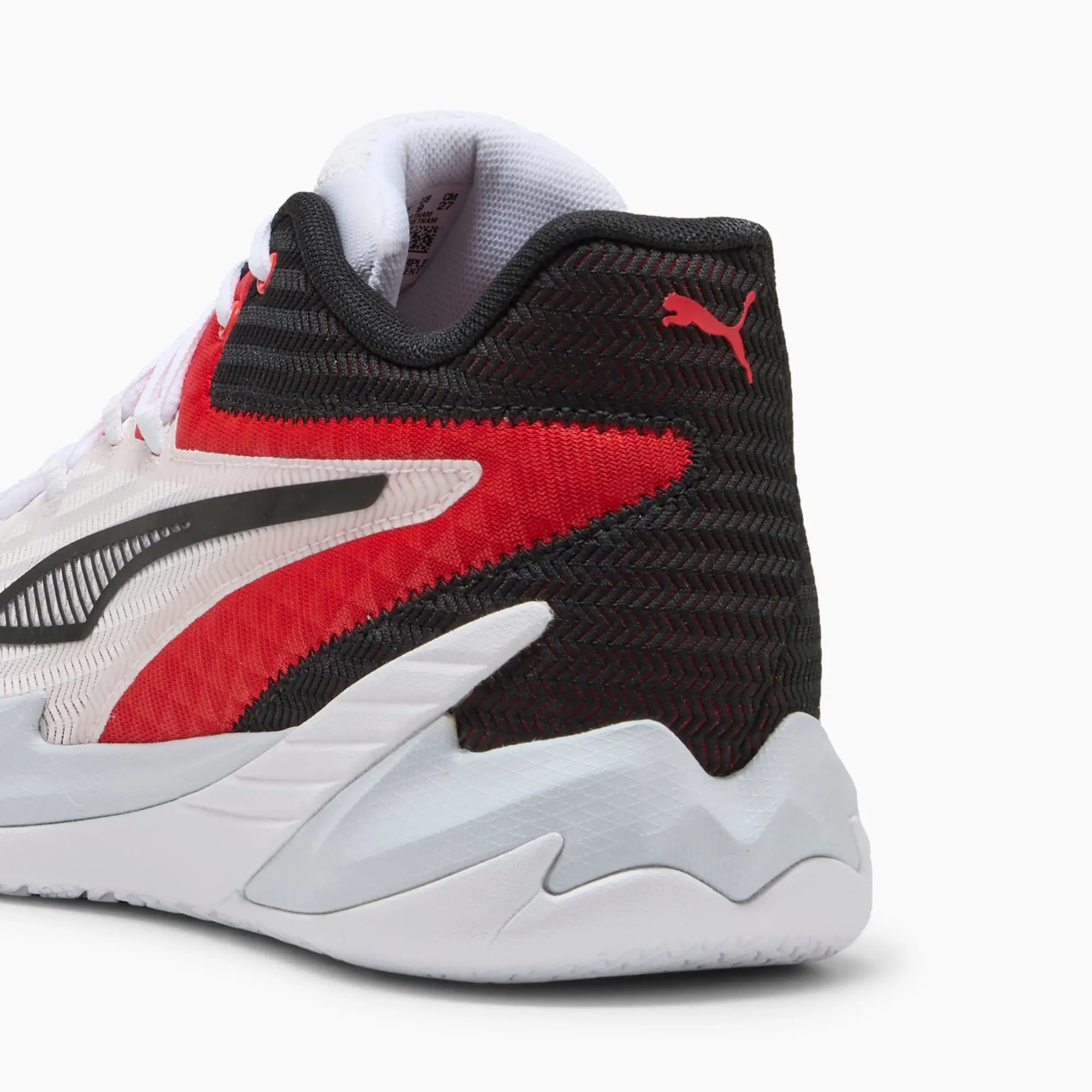 PUMA The Dagger Basketball Shoes Unisex, Red/Black