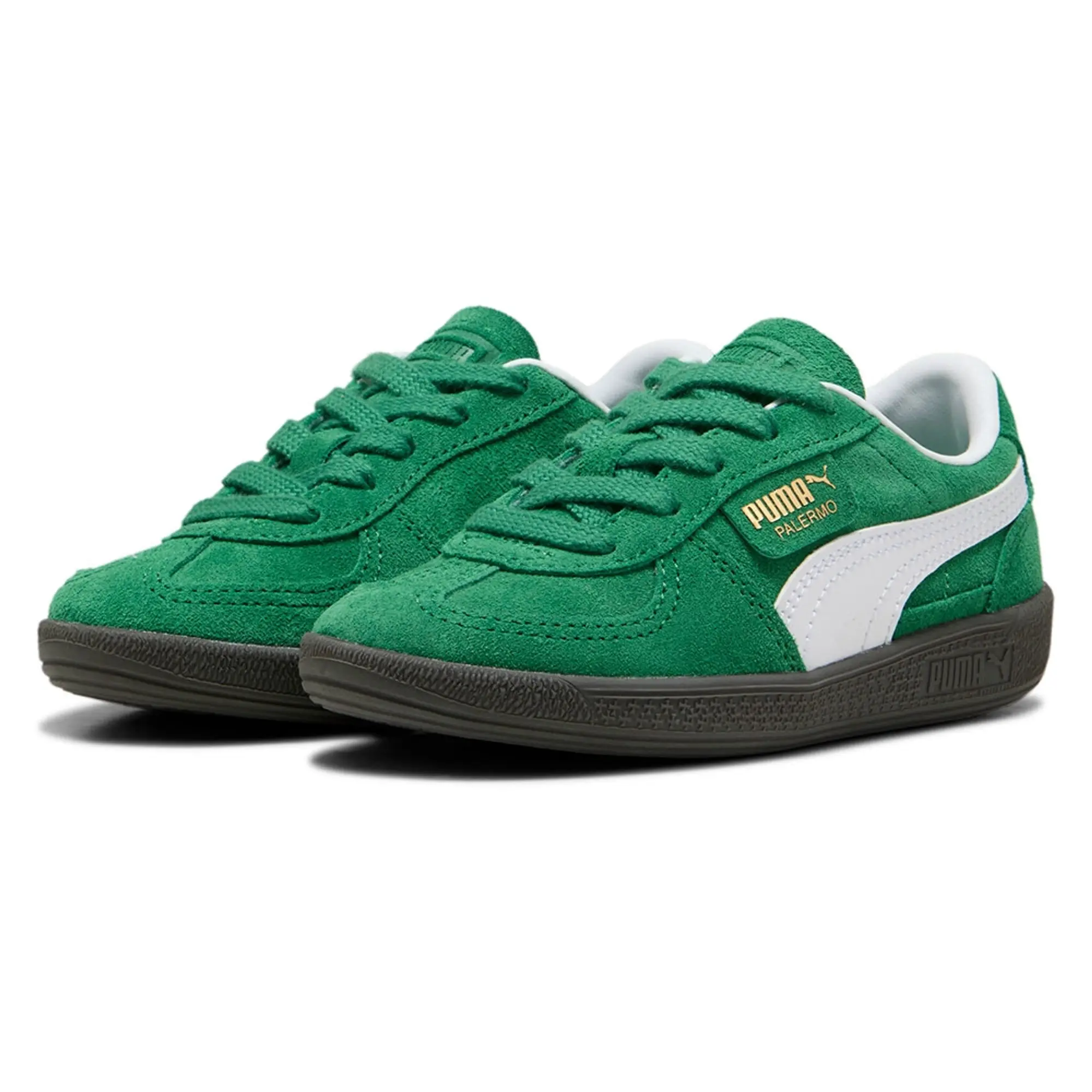 PUMA green palermo Boys Junior trainers