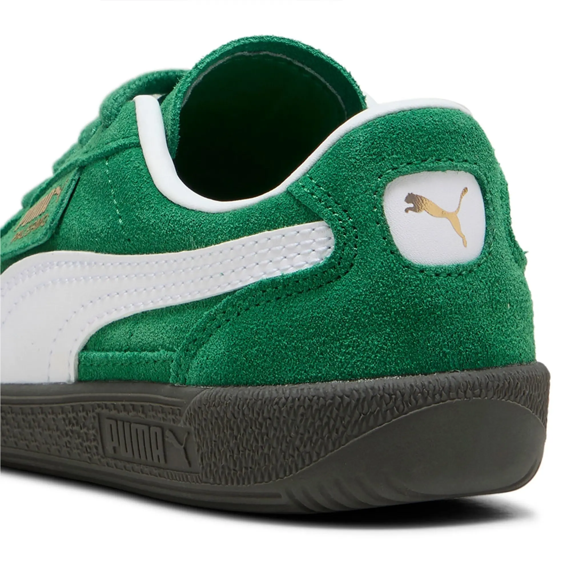 PUMA green palermo Boys Junior trainers