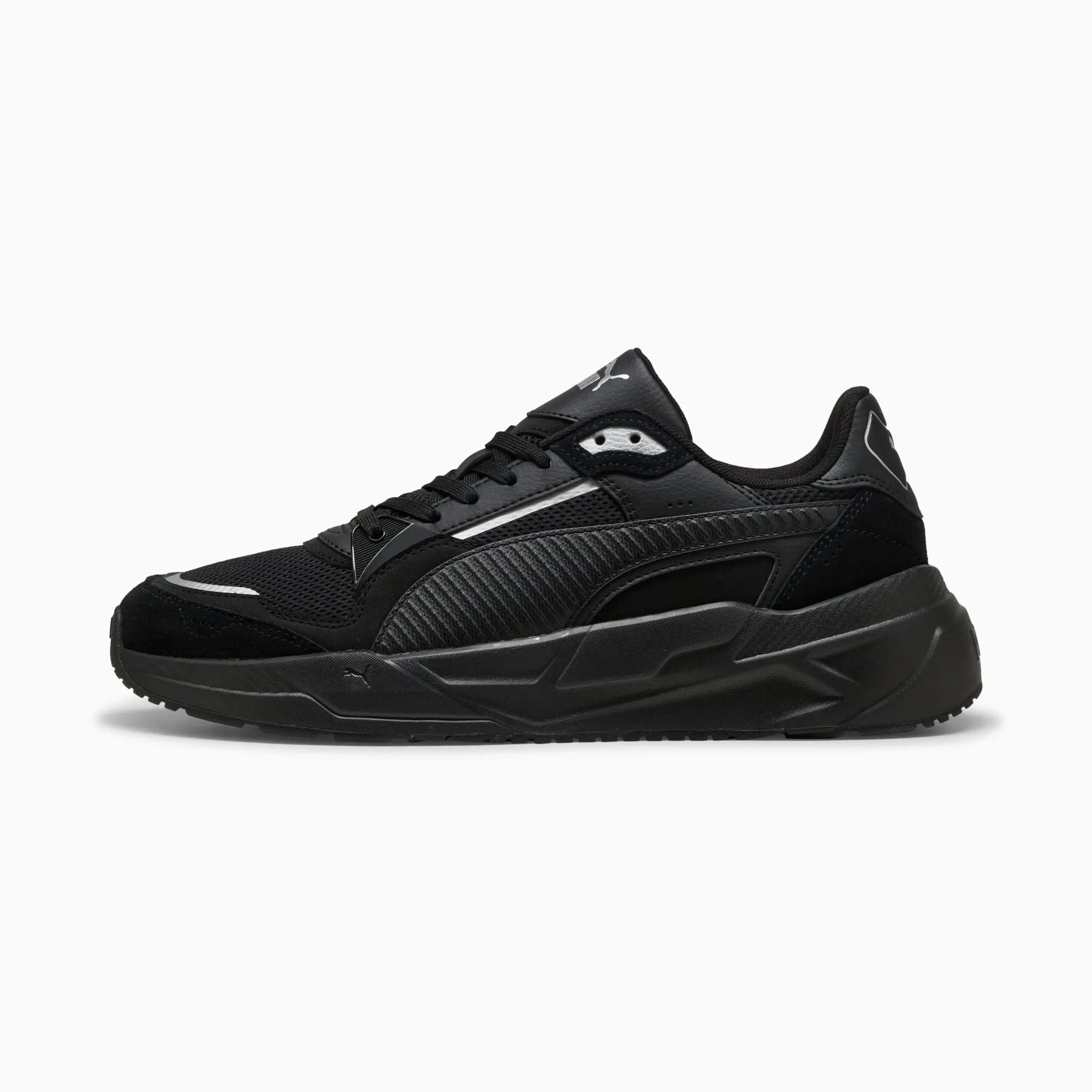 PUMA Trinity 2 Sneakers Unisex, Black/Silver