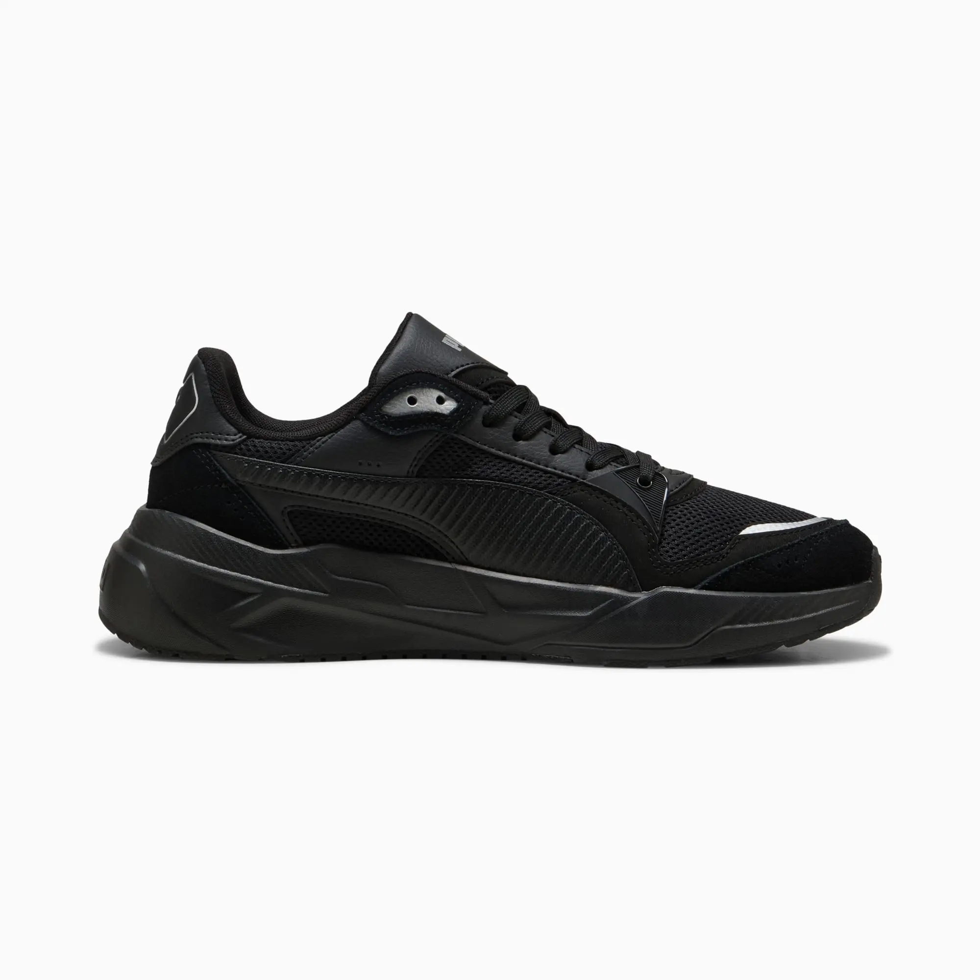 PUMA Trinity 2 Sneakers Unisex, Black/Silver