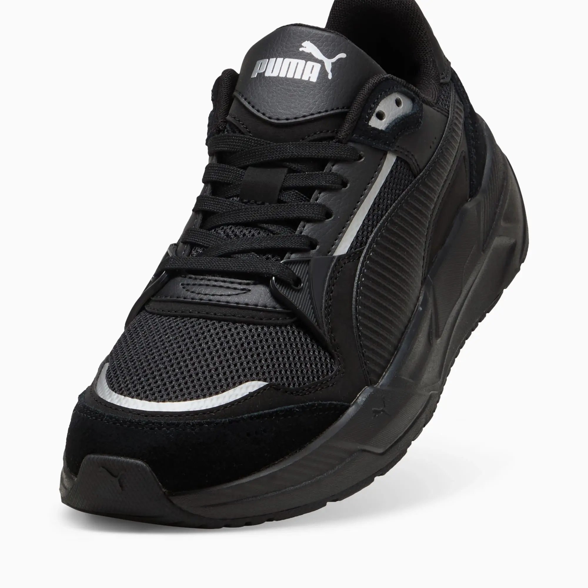 PUMA Trinity 2 Sneakers Unisex, Black/Silver