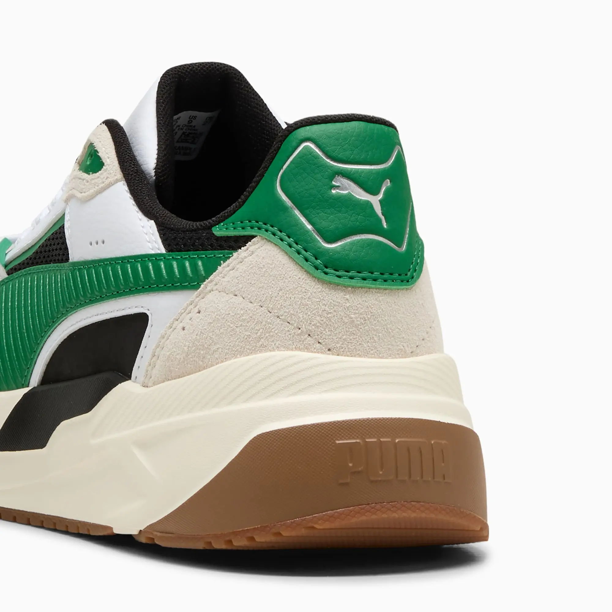 PUMA Trinity 2 Sneakers Unisex, Black/Archive Green/White