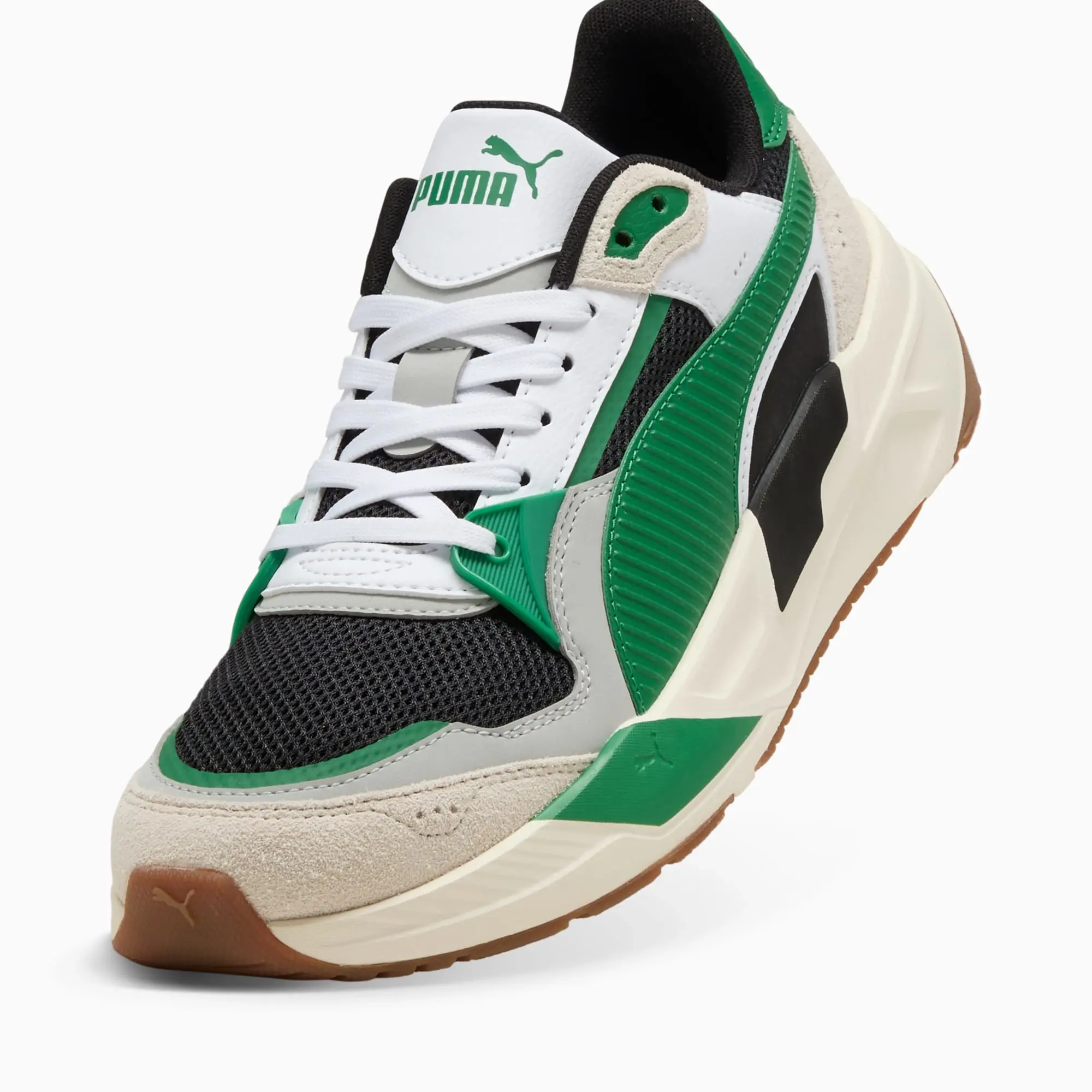 PUMA Trinity 2 Sneakers Unisex, Black/Archive Green/White