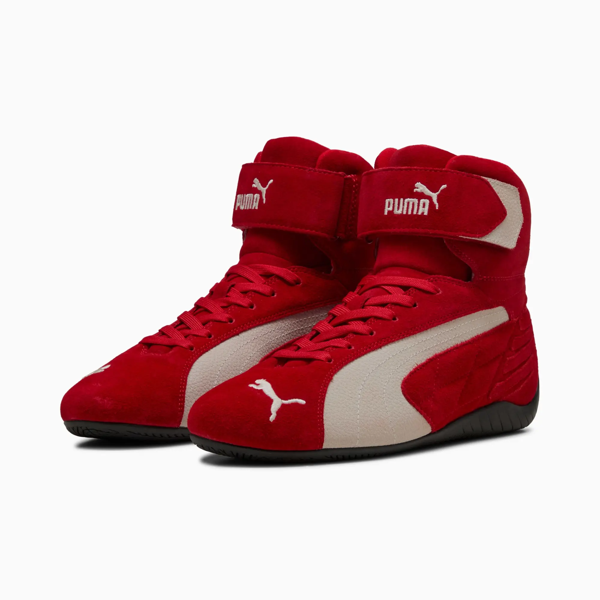 PUMA SpeedCat Mid Sneakers Unisex, For All Time Red/Warm White