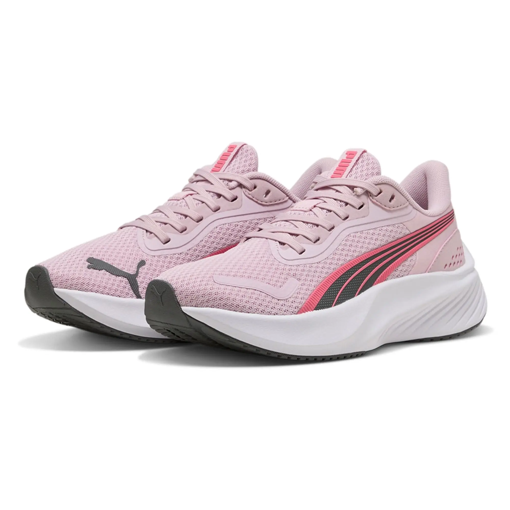 PUMA Kids' Pounce Lite Trainers, Rose/Mauve