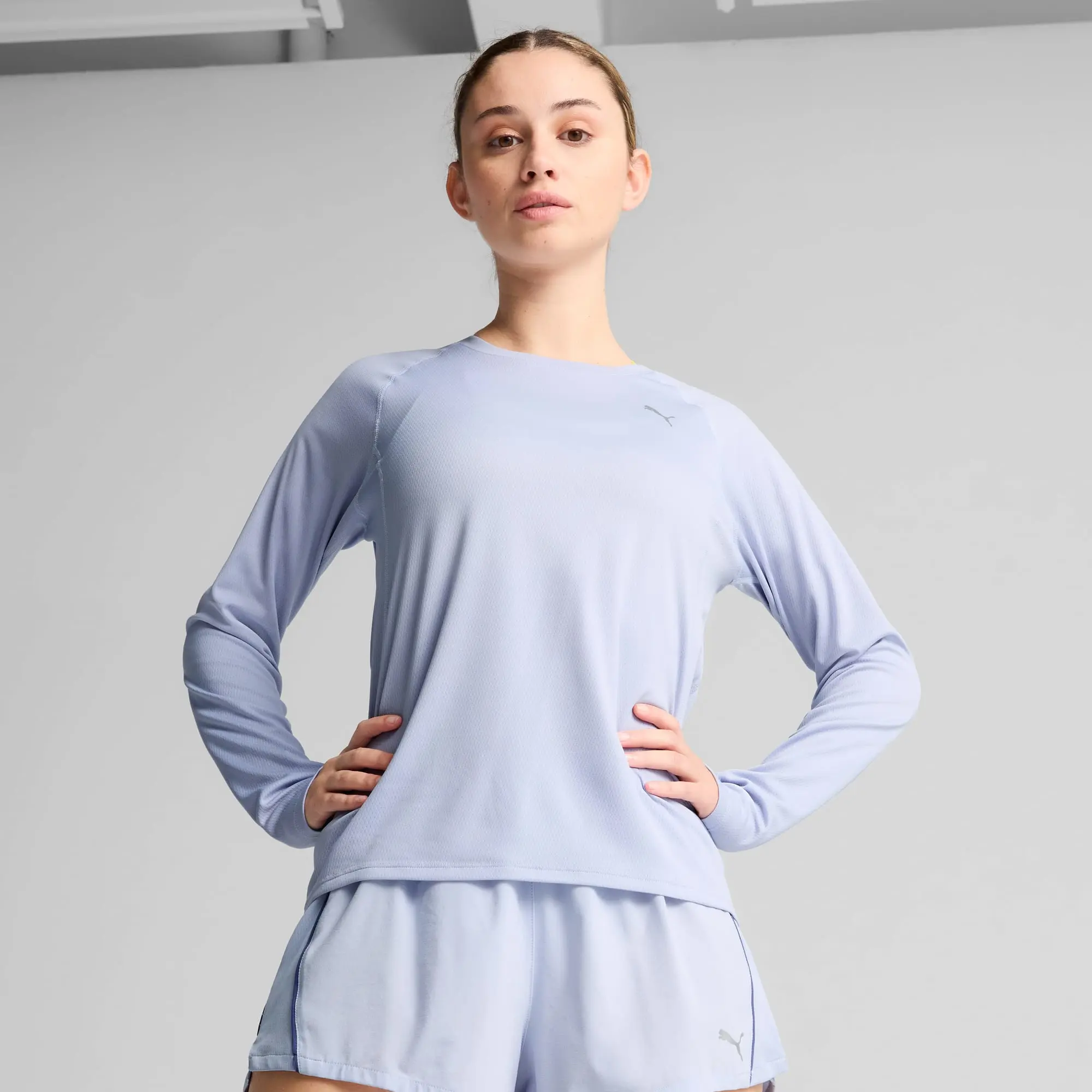 PUMA Velocity Long Sleeve Running Top Shirt Women, Cool Weather