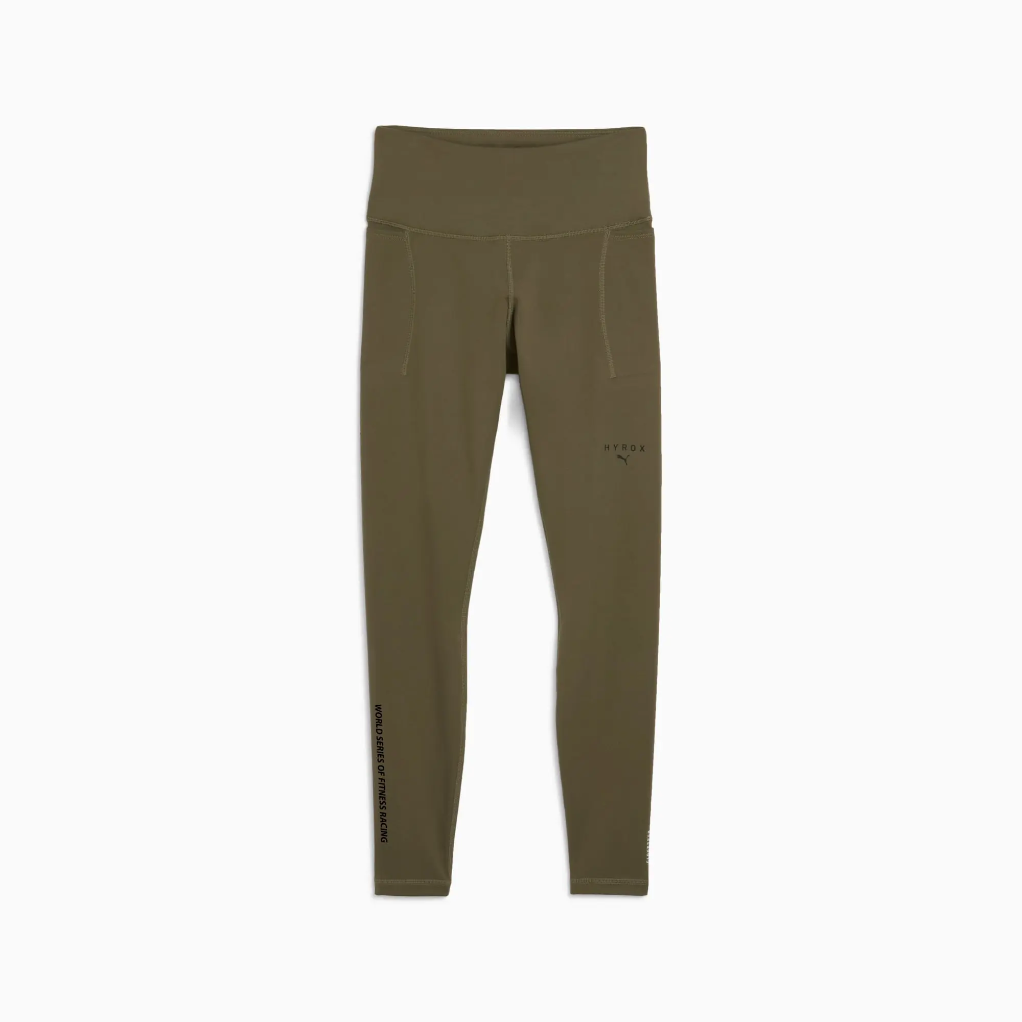 PUMA x HYROX Cloudspun Full Tights Women, Loden Green