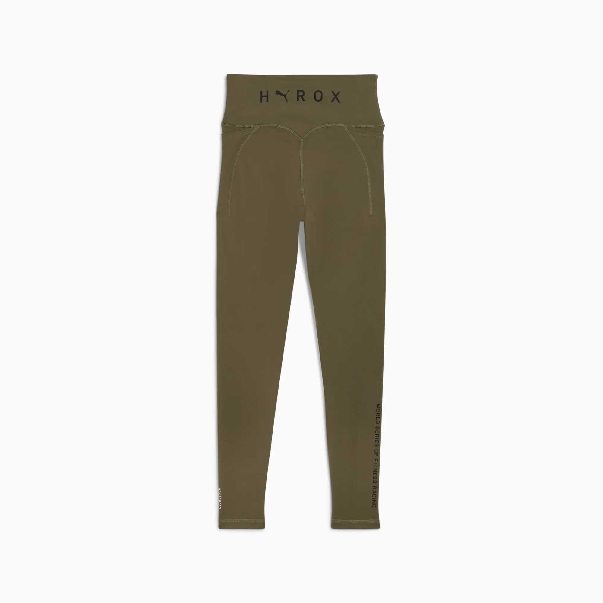 PUMA x HYROX Cloudspun Full Tights Women, Loden Green