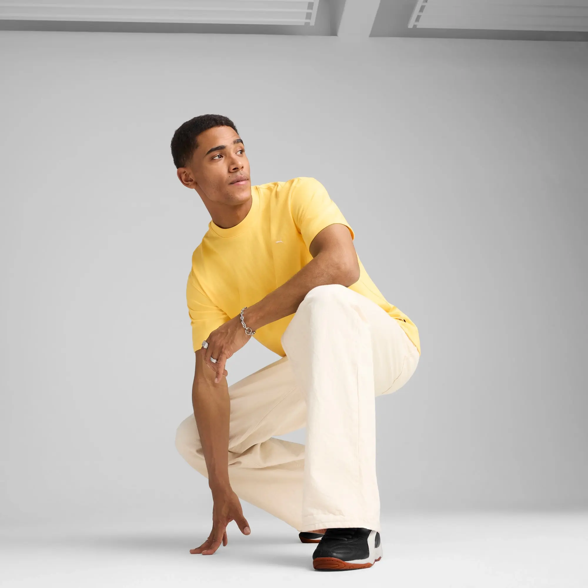 PUMA MMQ T-Shirt Men, Sunny Yellow