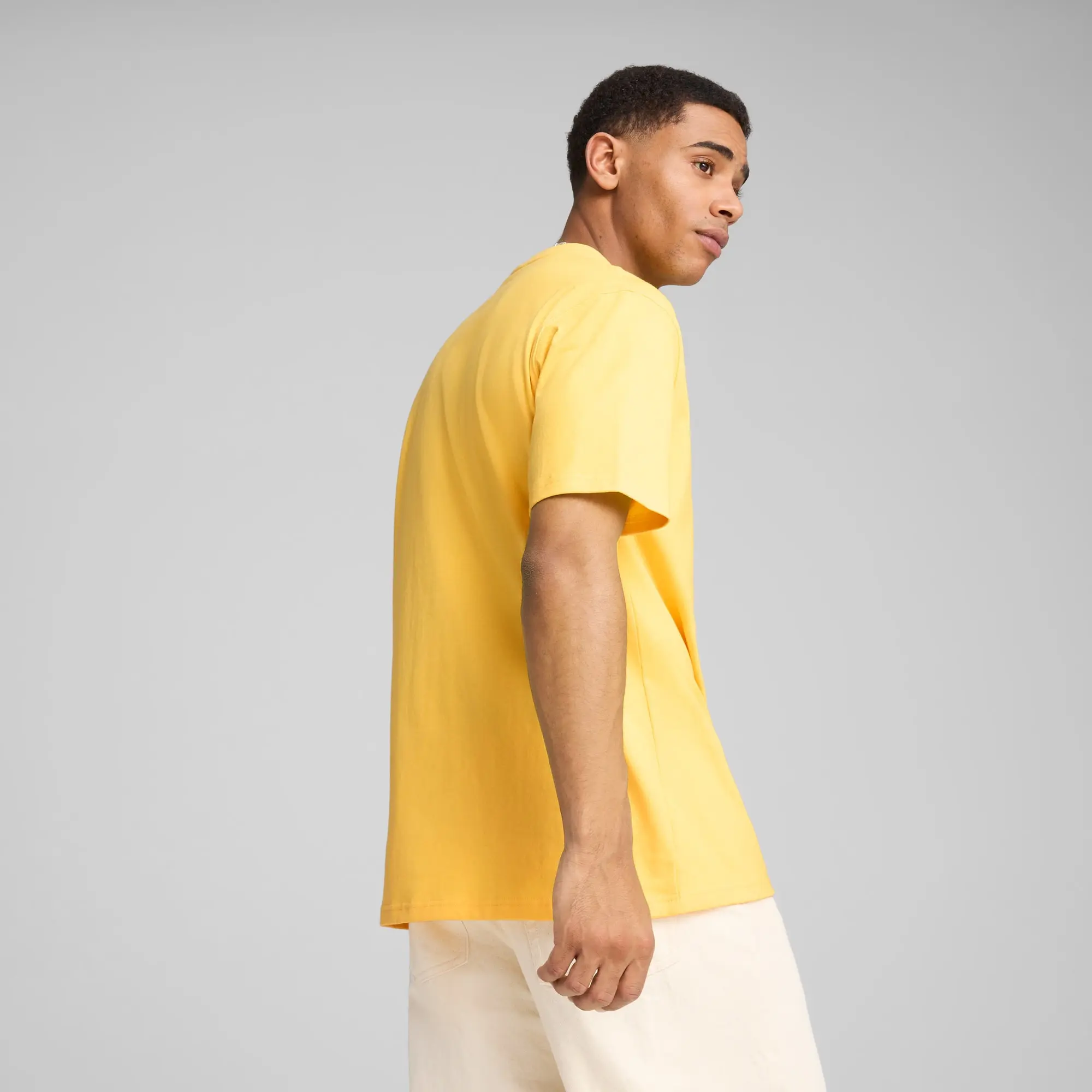 PUMA MMQ T-Shirt Men, Sunny Yellow