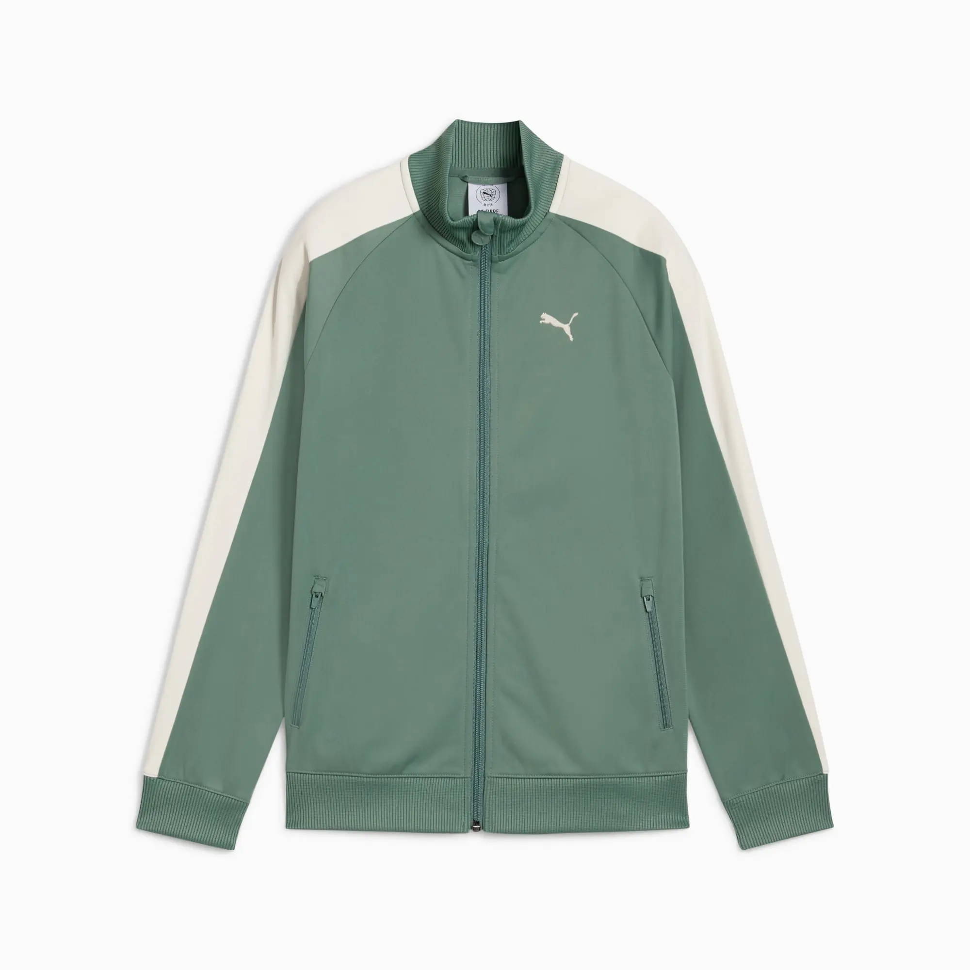 PUMA T7 Always On Track Jacket Youth, Green Moon