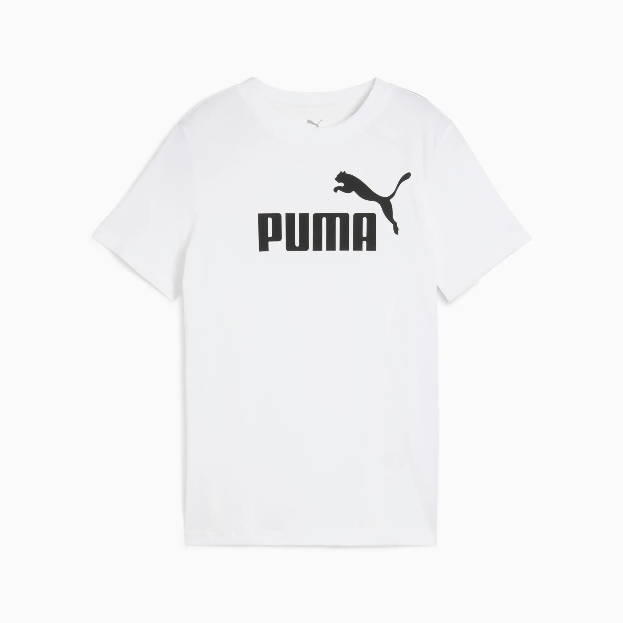 PUMA Ess No. 1 Logo T-Shirt Youth, White