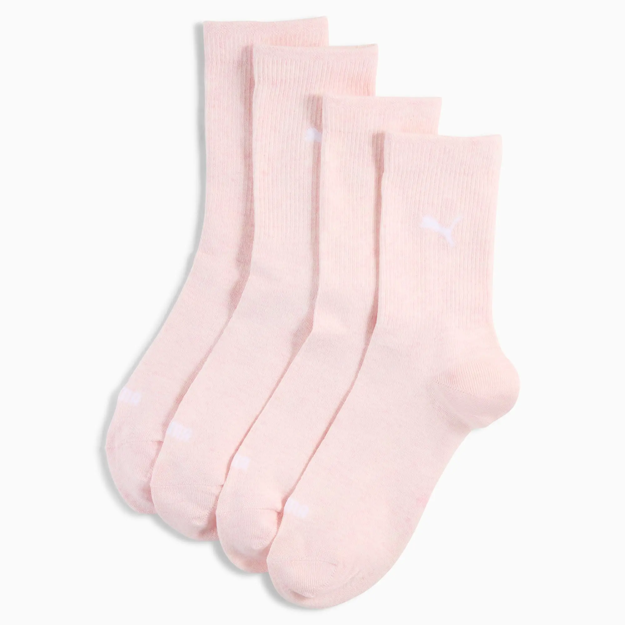 PUMA Women's Classic Socks 2 Pack, Light Pink