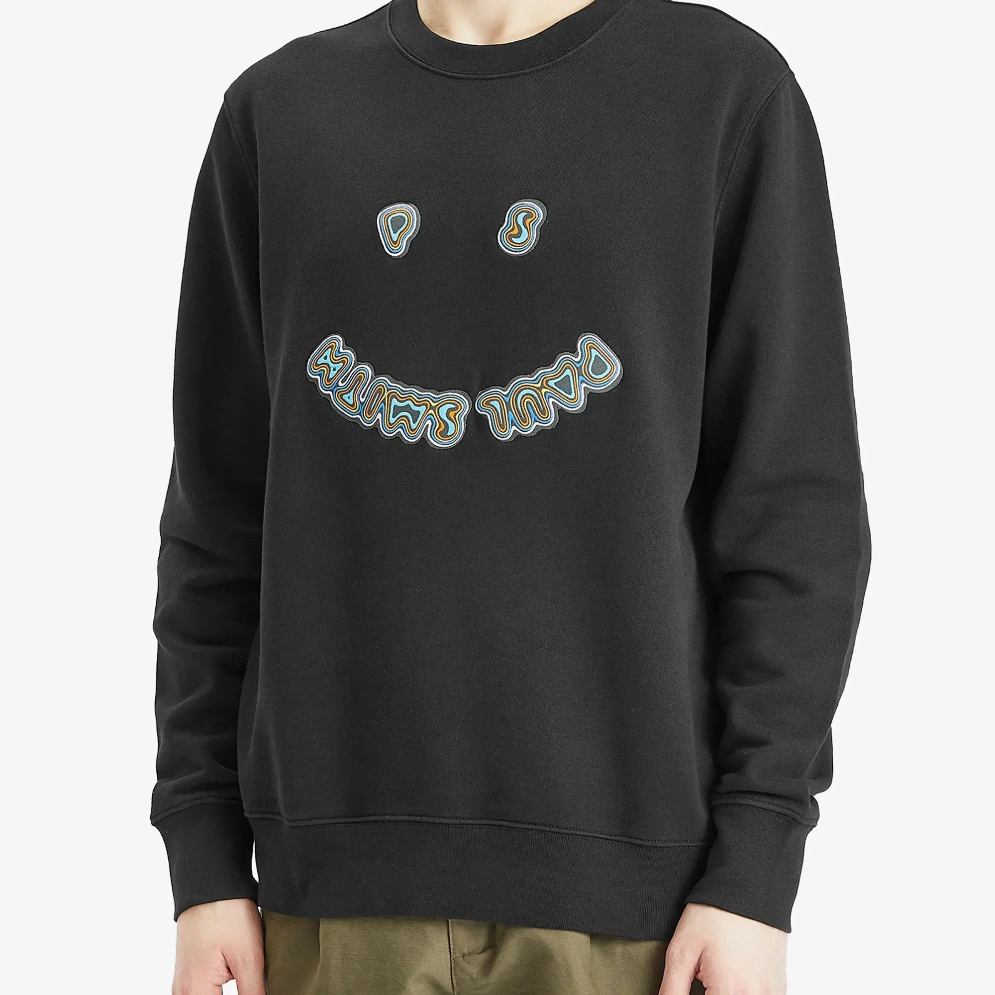 Paul Smith Men's PS Happy Sweatshirt Black