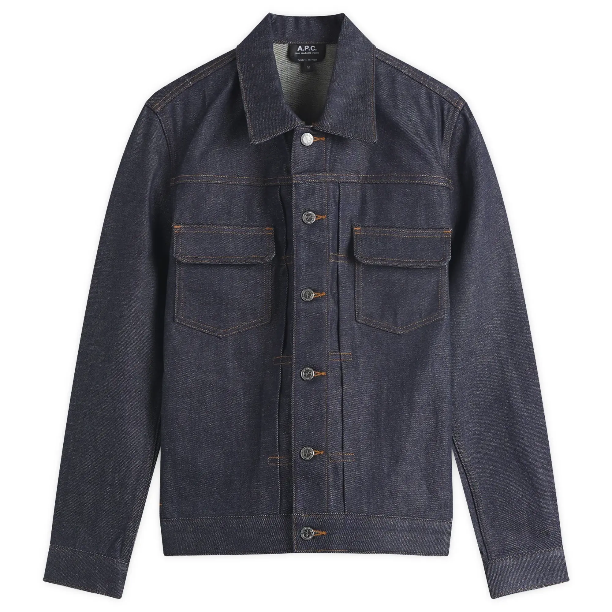 A.P.C. Men's Work Jean Jacket Indigo