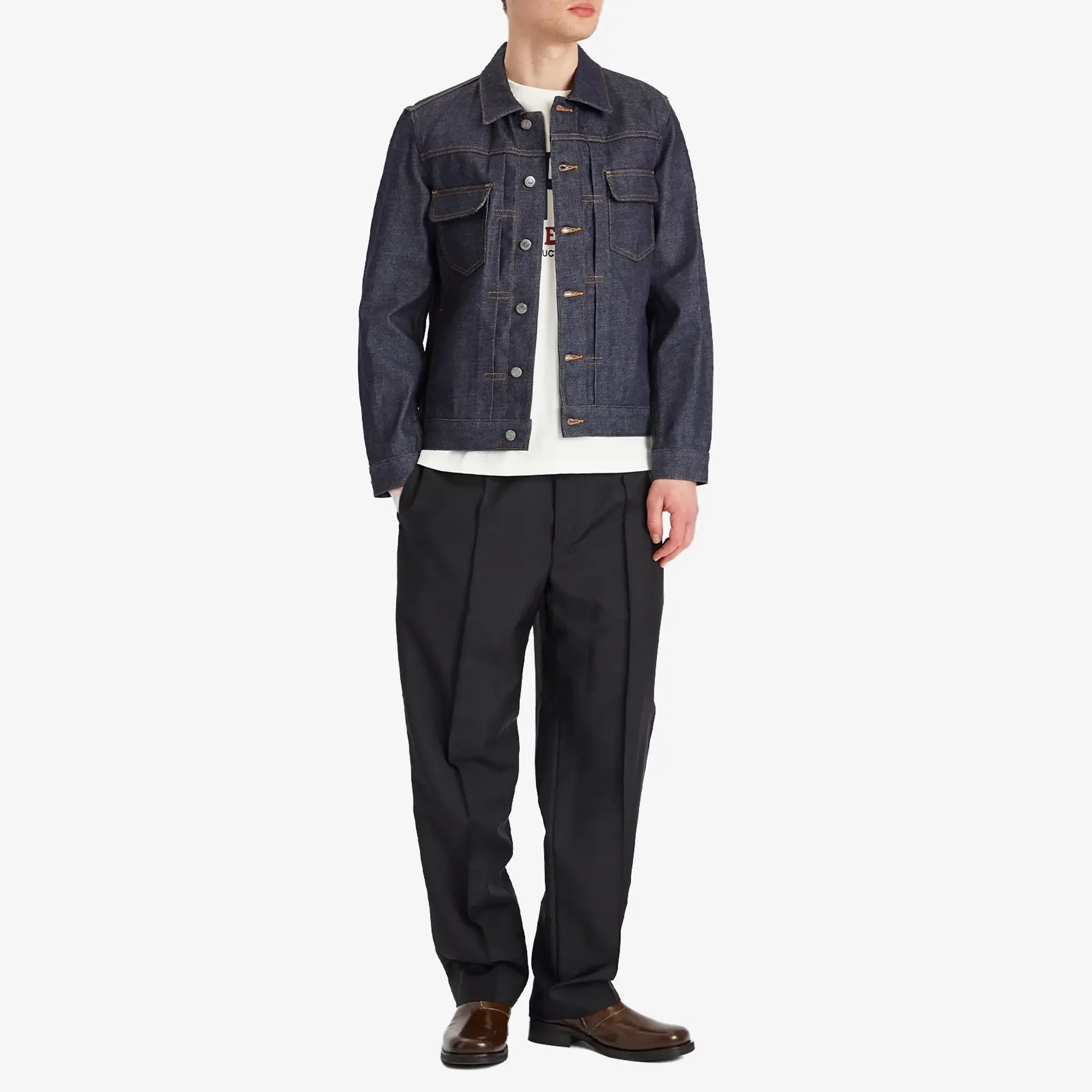 A.P.C. Men's Work Jean Jacket Indigo