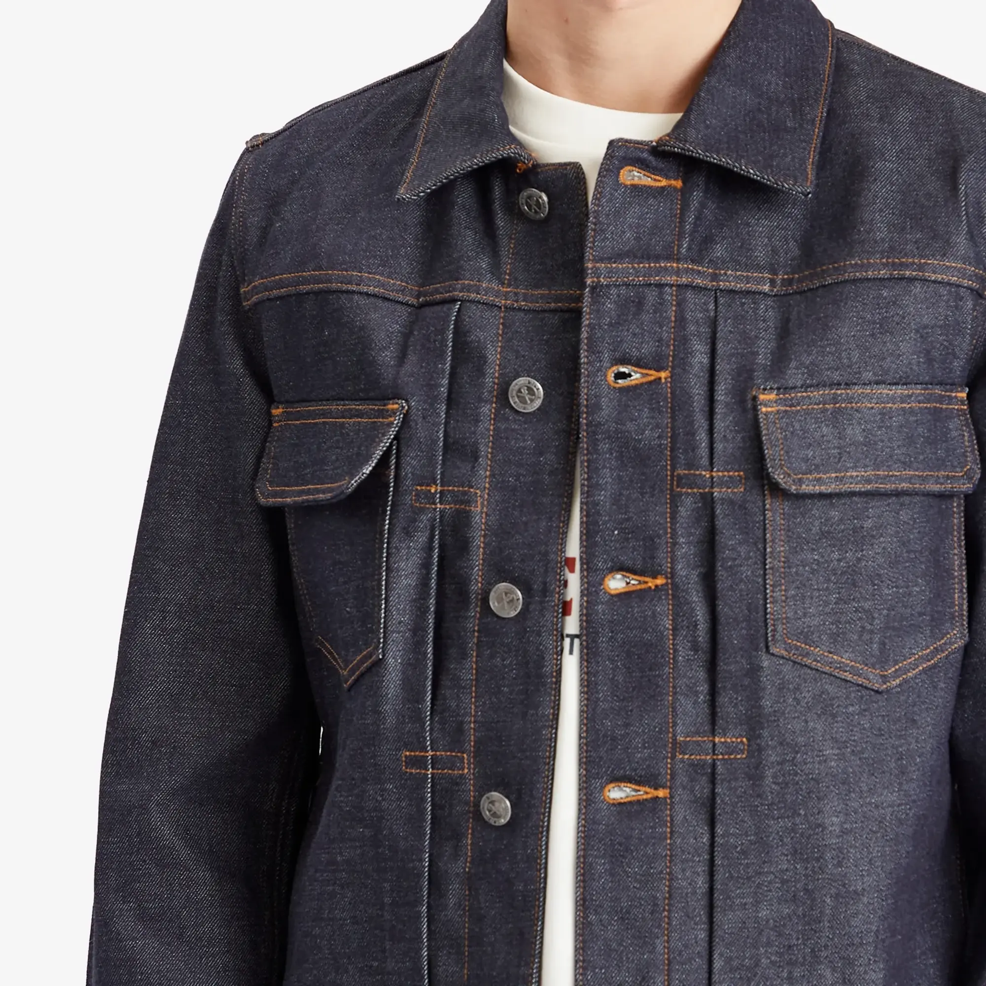 A.P.C. Men's Work Jean Jacket Indigo