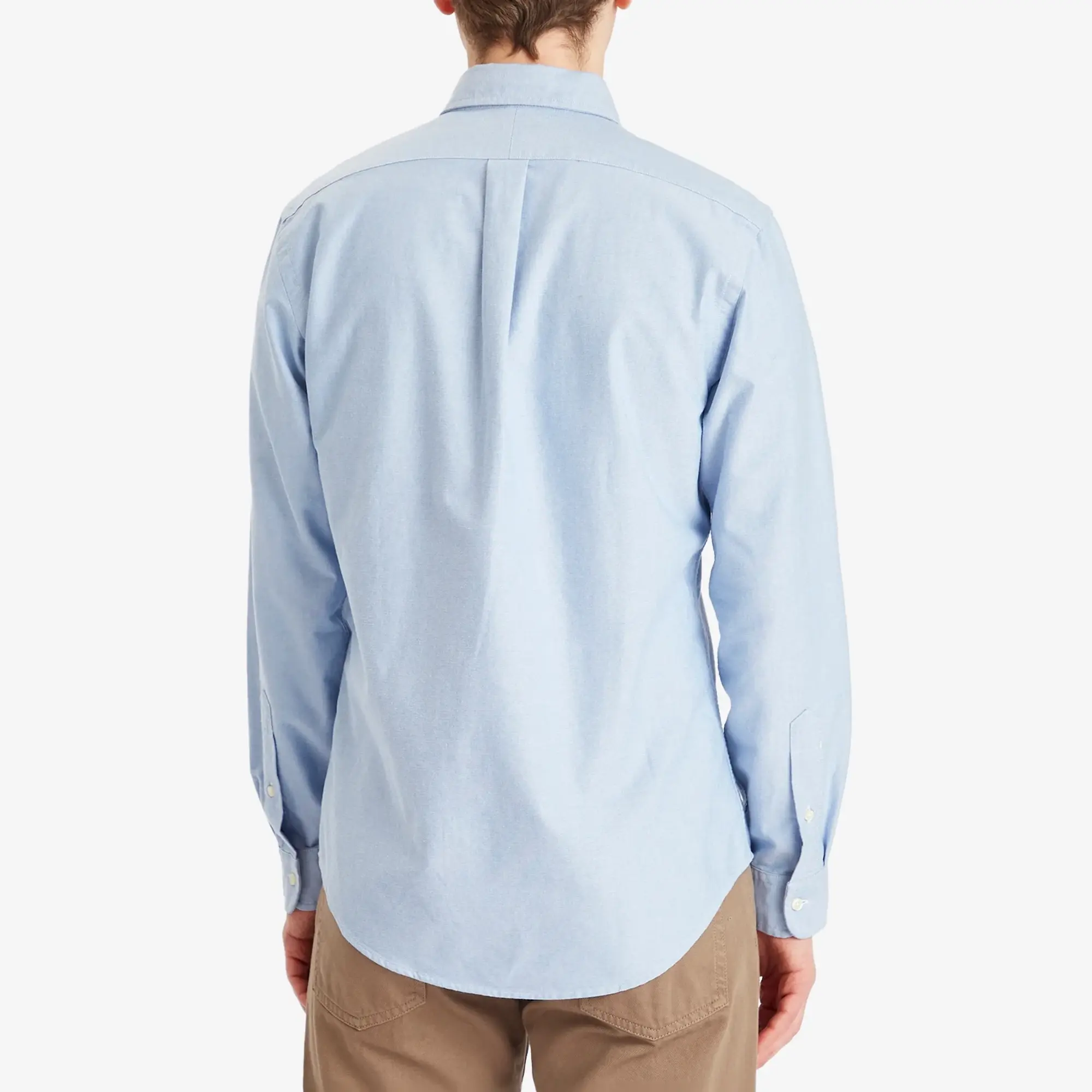 Polo Ralph Lauren Men's Custom Fit Shirt Bsr Blue