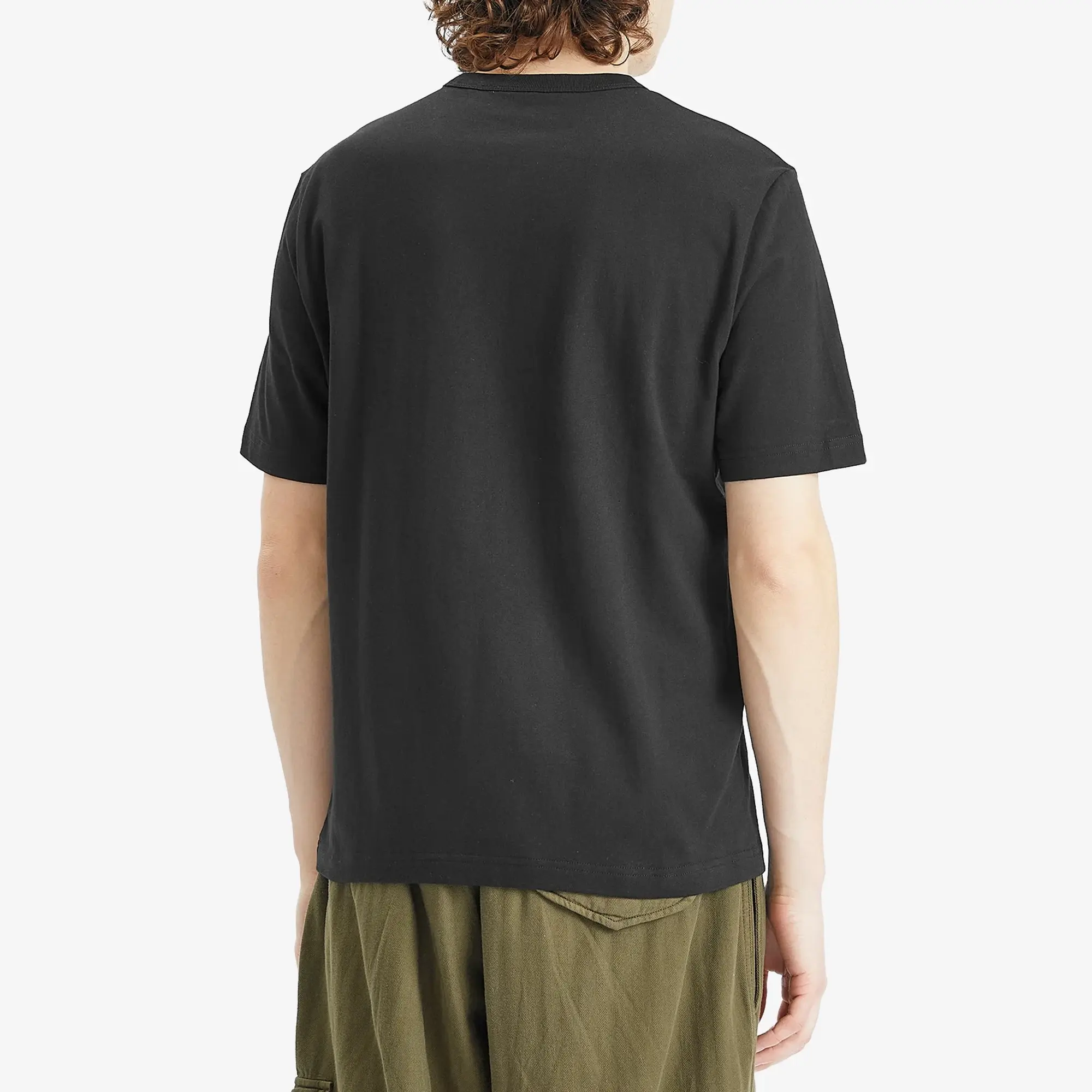 Ps Paul Smith Skull Print Logo T-Shirt In Black