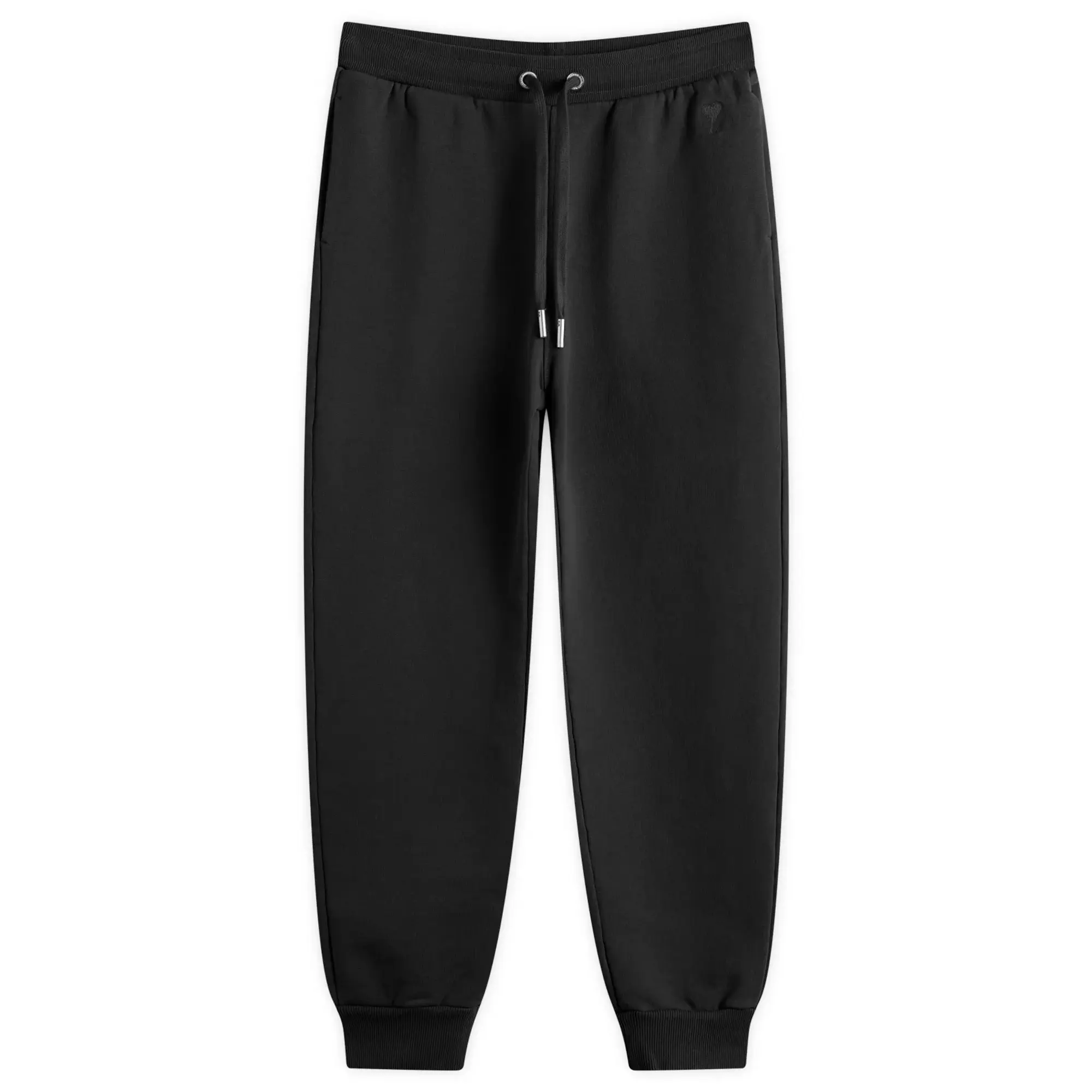 AMI Paris Men's Tonal ADC Jogger Wool Gabardine Black