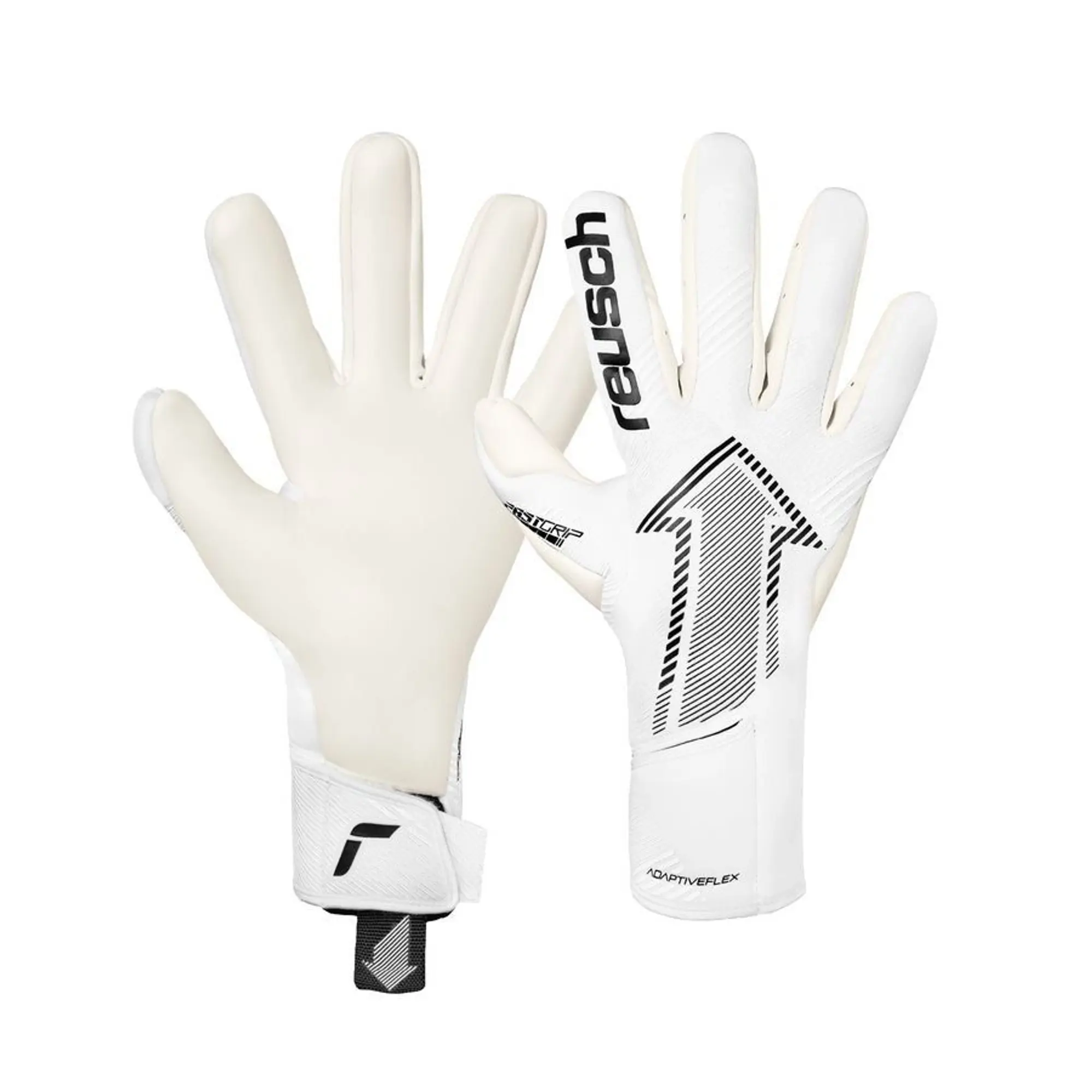 Reusch Goalkeeper Gloves Fastgrip Gold X - ['White']