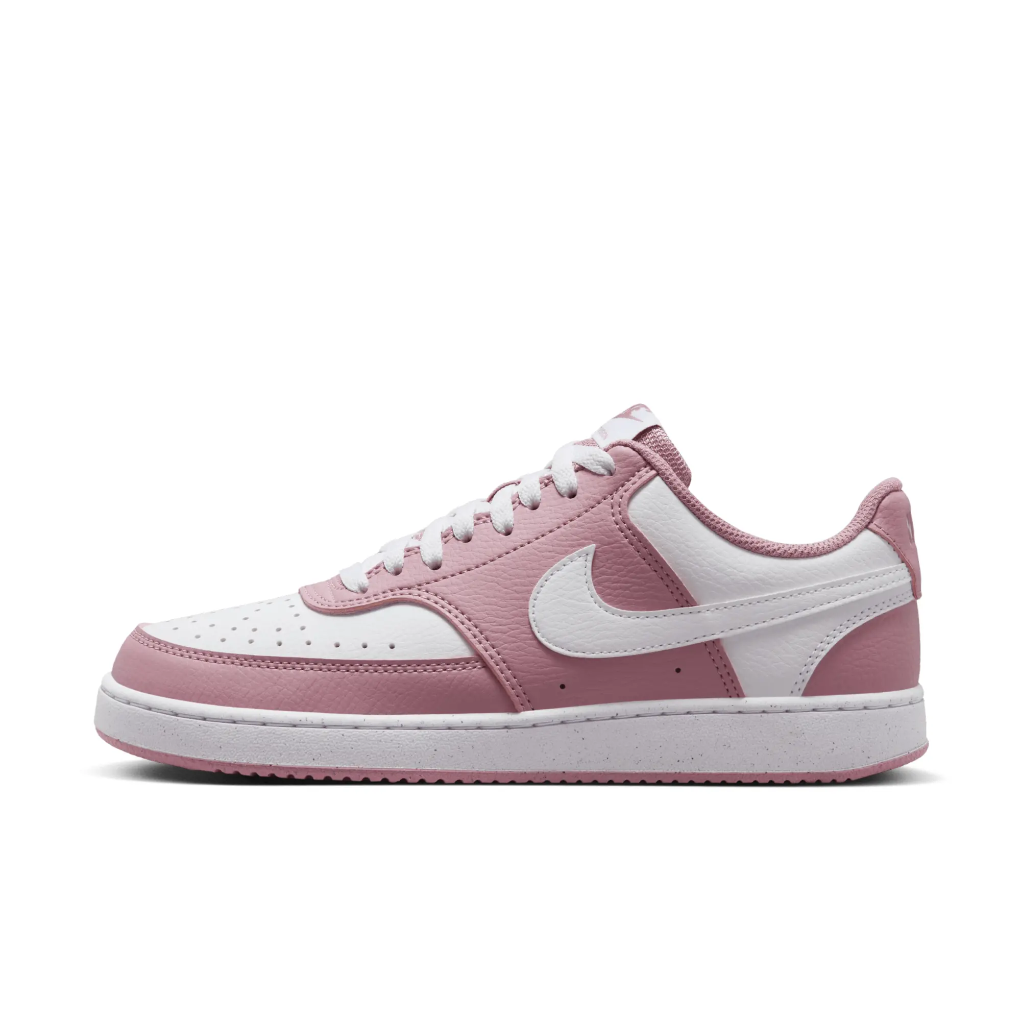 W Nike Court Vision Lo Nn Elemental Pink/White - ['Pink']