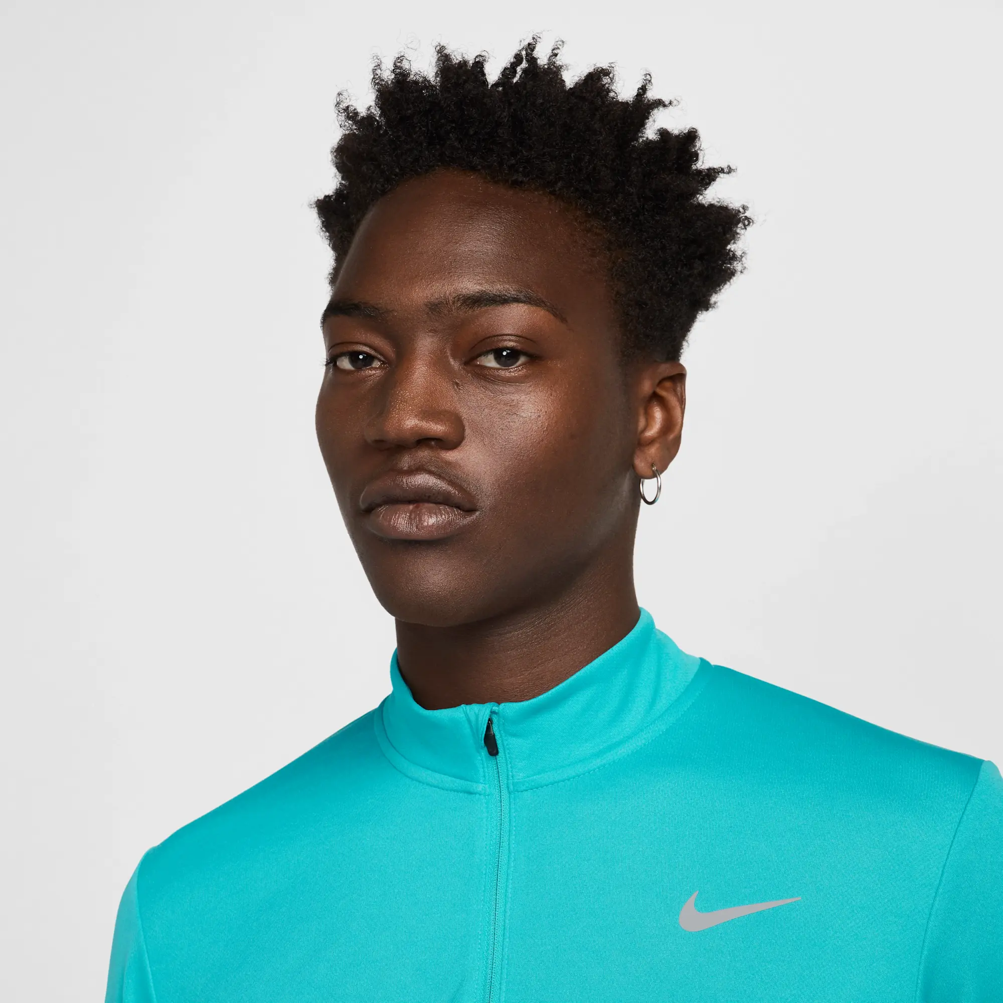 Nike Pacer Men's Dri-FIT 1/2-Zip Running Top - Green - Recycled Polyester