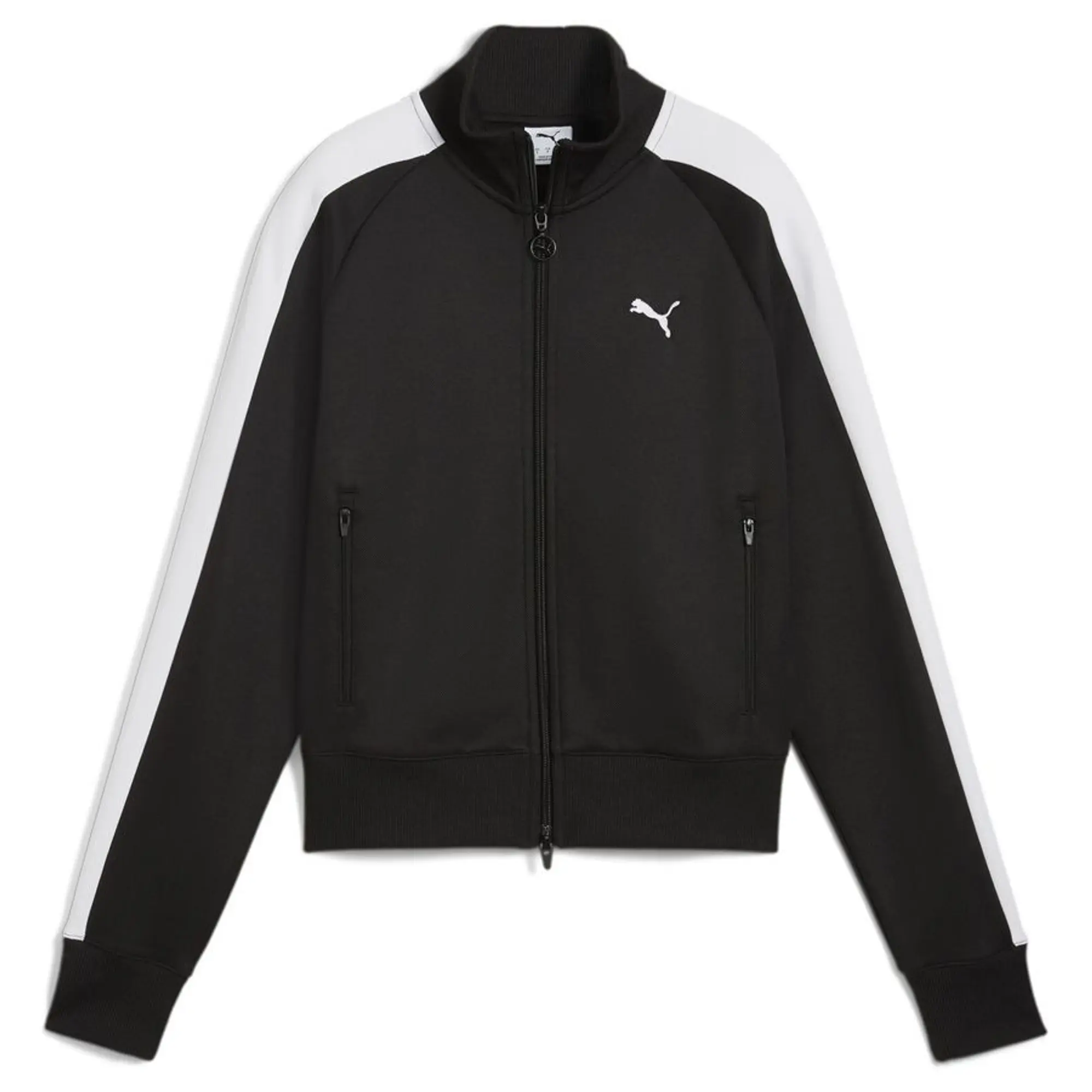 T7 Always On Short Track Jacket Puma Black - ['Black']