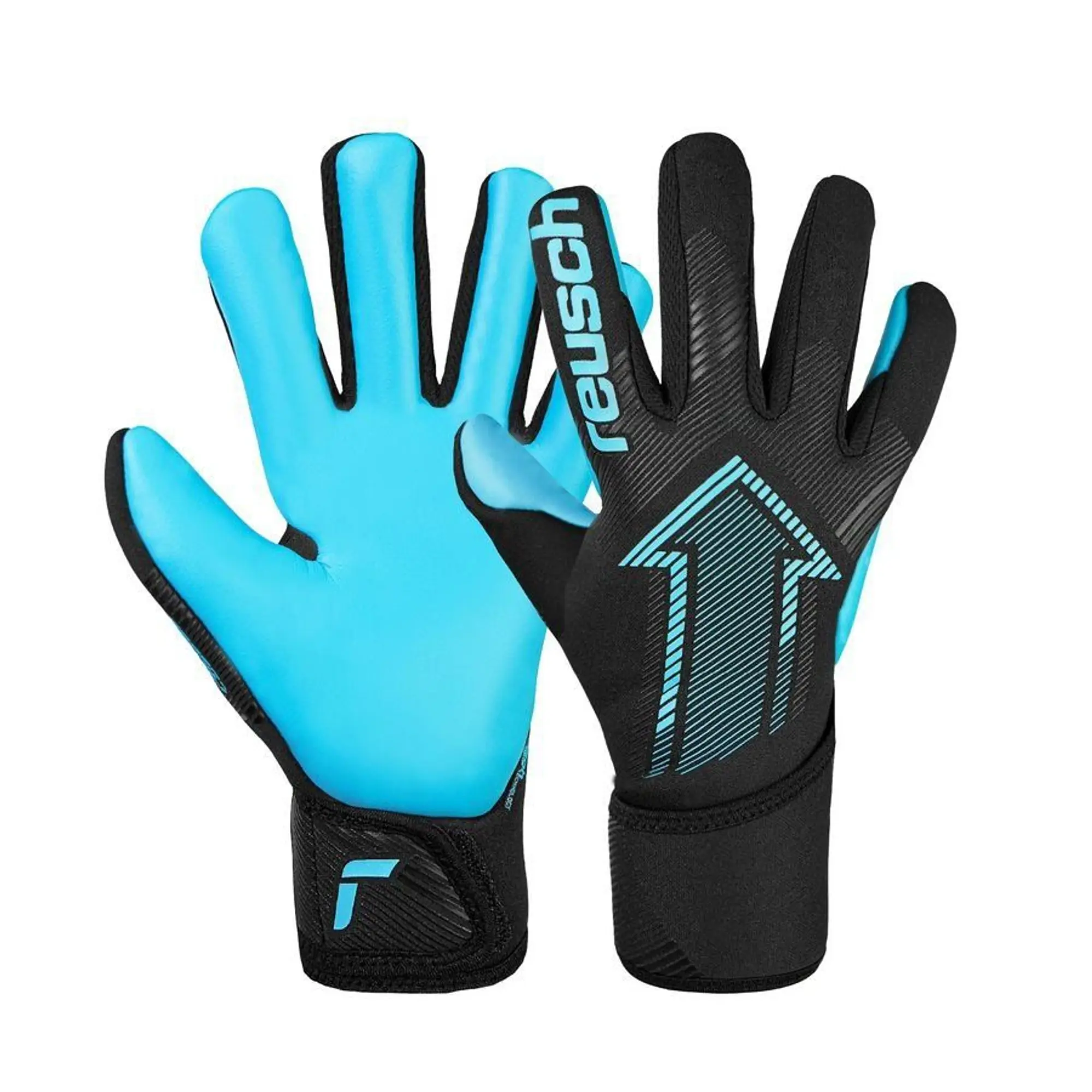 Reusch Goalkeeper Gloves Fastgrip Aqua - ['Black']