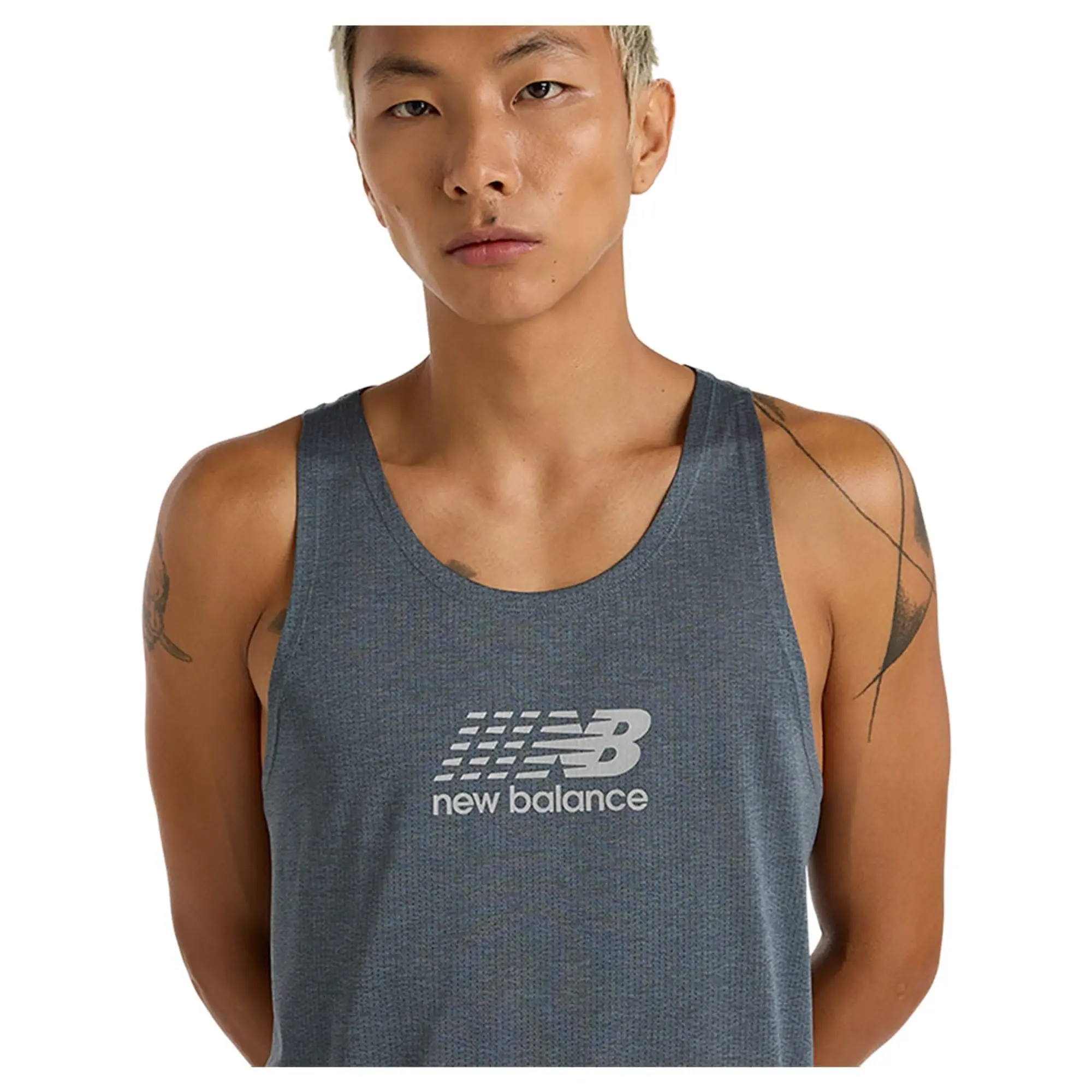 New Balance Athletics Reflective Graphic Sleeveless T-shirt