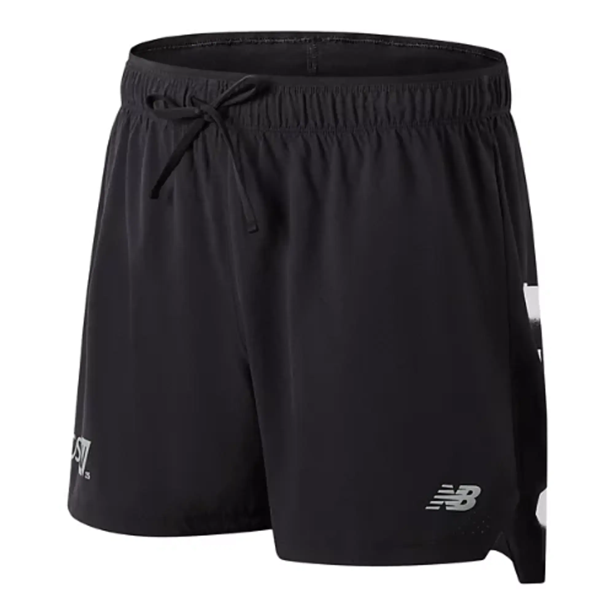 New Balance Men's London Edition RC Short 5 in Black Polywoven