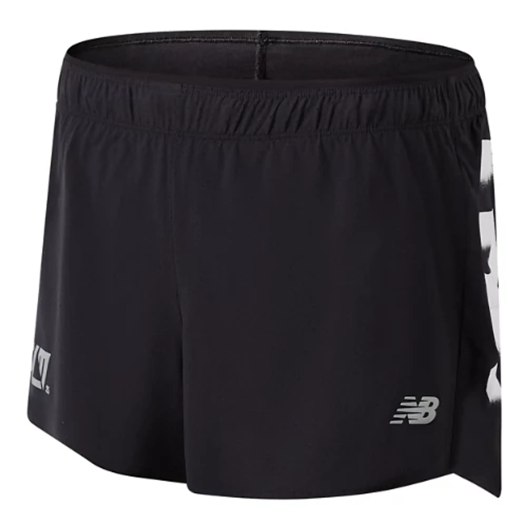 New Balance Women's London Edition RC 2-in-1 Short 3 in Black Polywoven