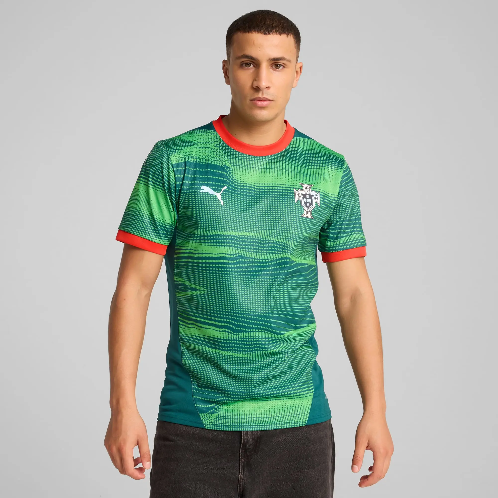 PUMA Portugal Esports Jersey Men, Blessing Green