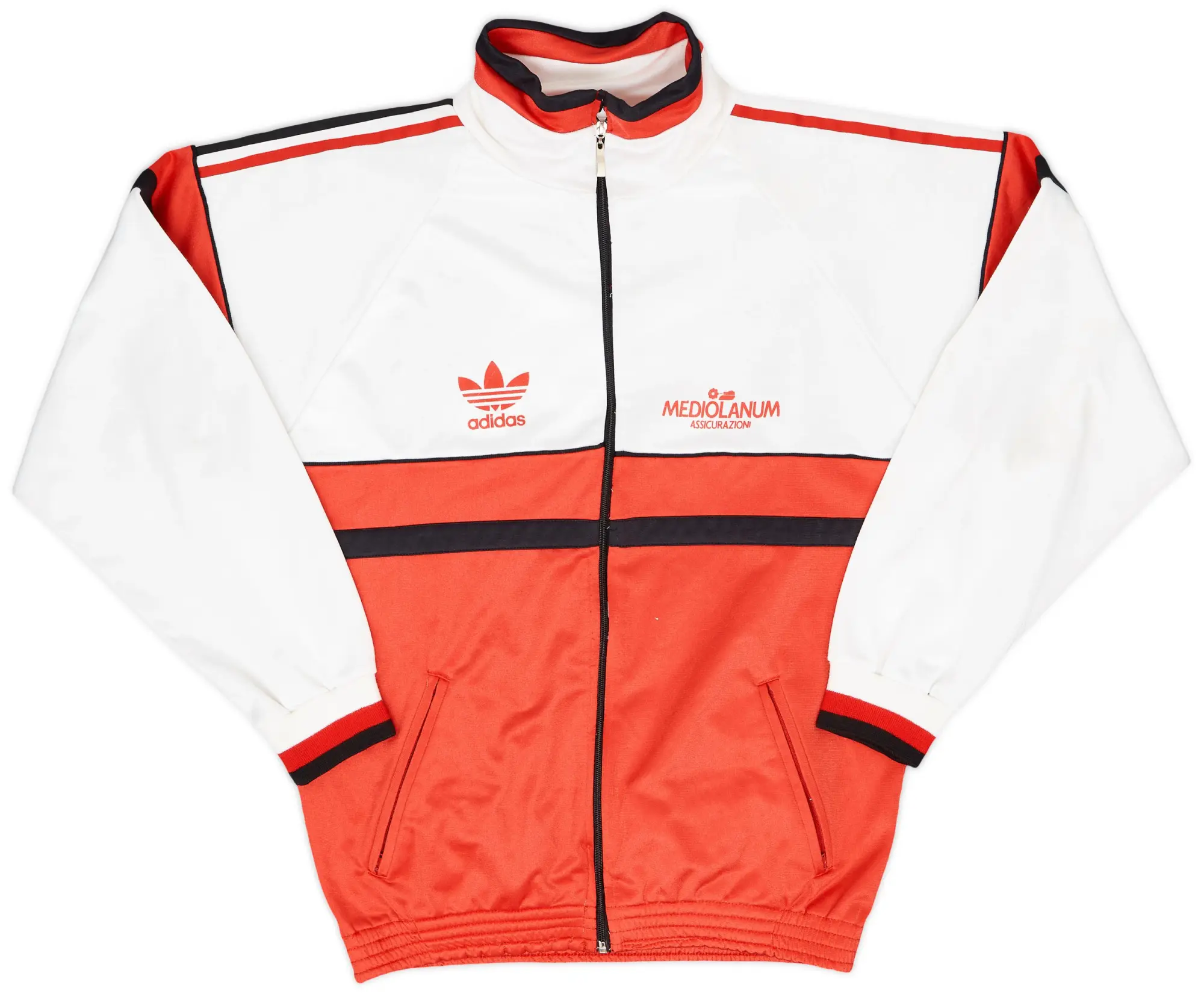 1990-92 AC Milan adidas Track Jacket - 4/10 - (M)