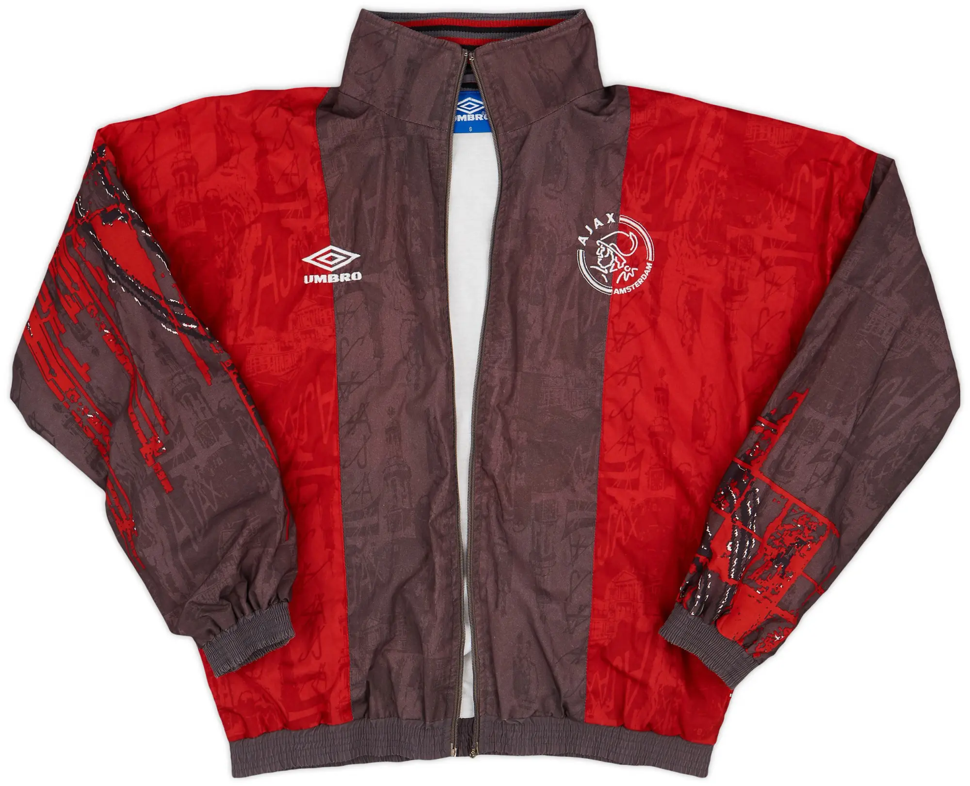 1996-97 Ajax Umbro Track Jacket - 5/10 - (S)