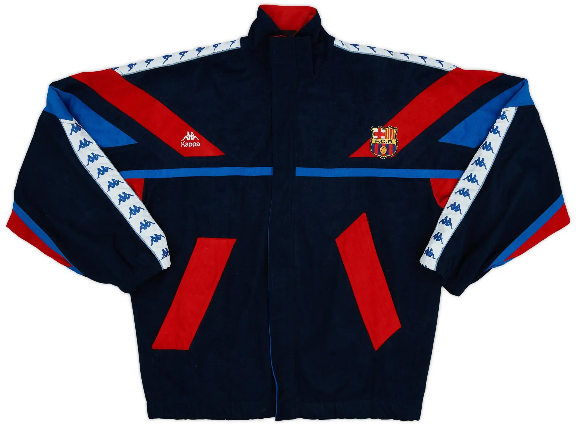 1992-95 Barcelona Kappa Track Jacket - 9/10 - (L)