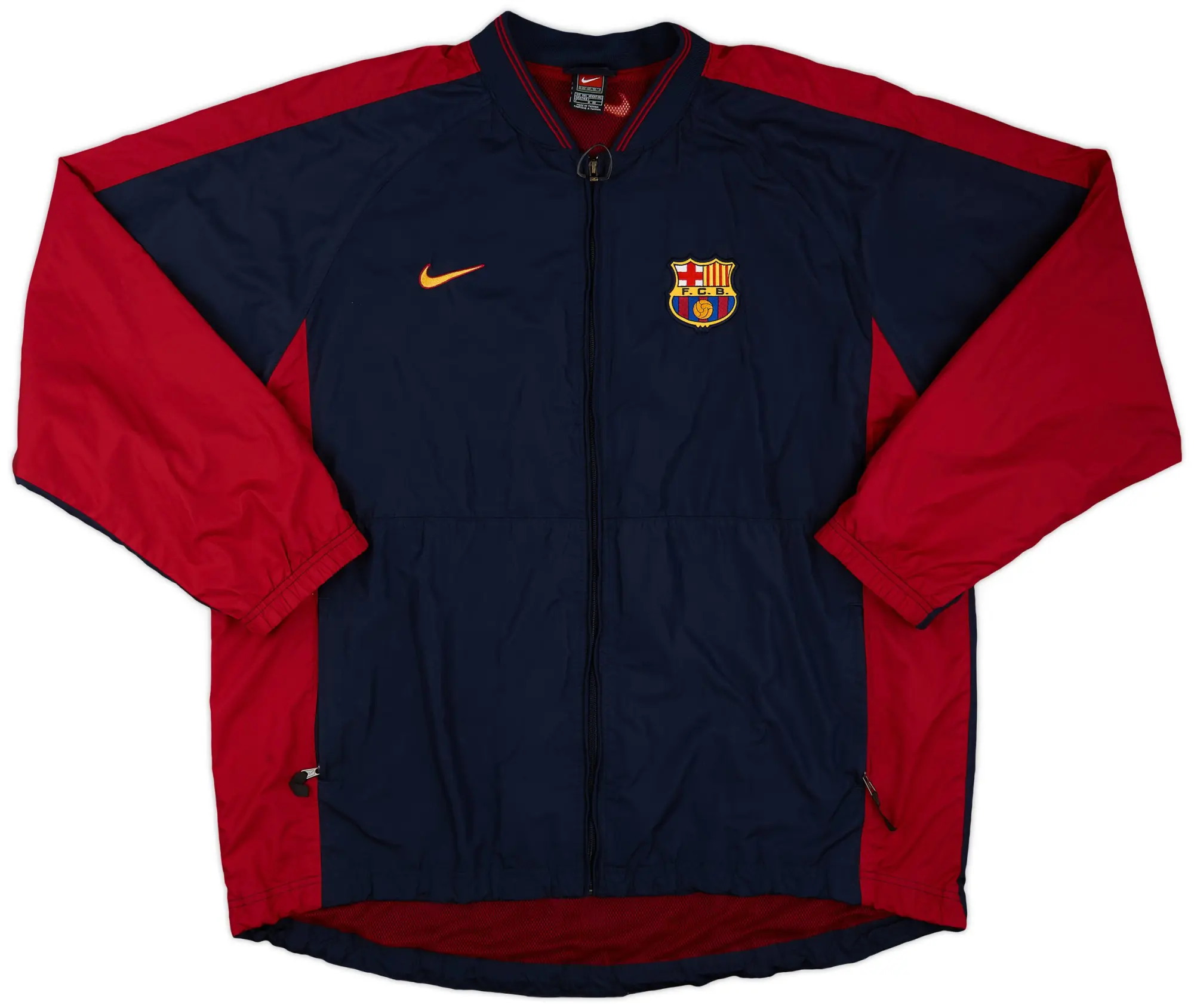 1999-00 Barcelona Nike Track Jacket - 9/10 - (XXL)