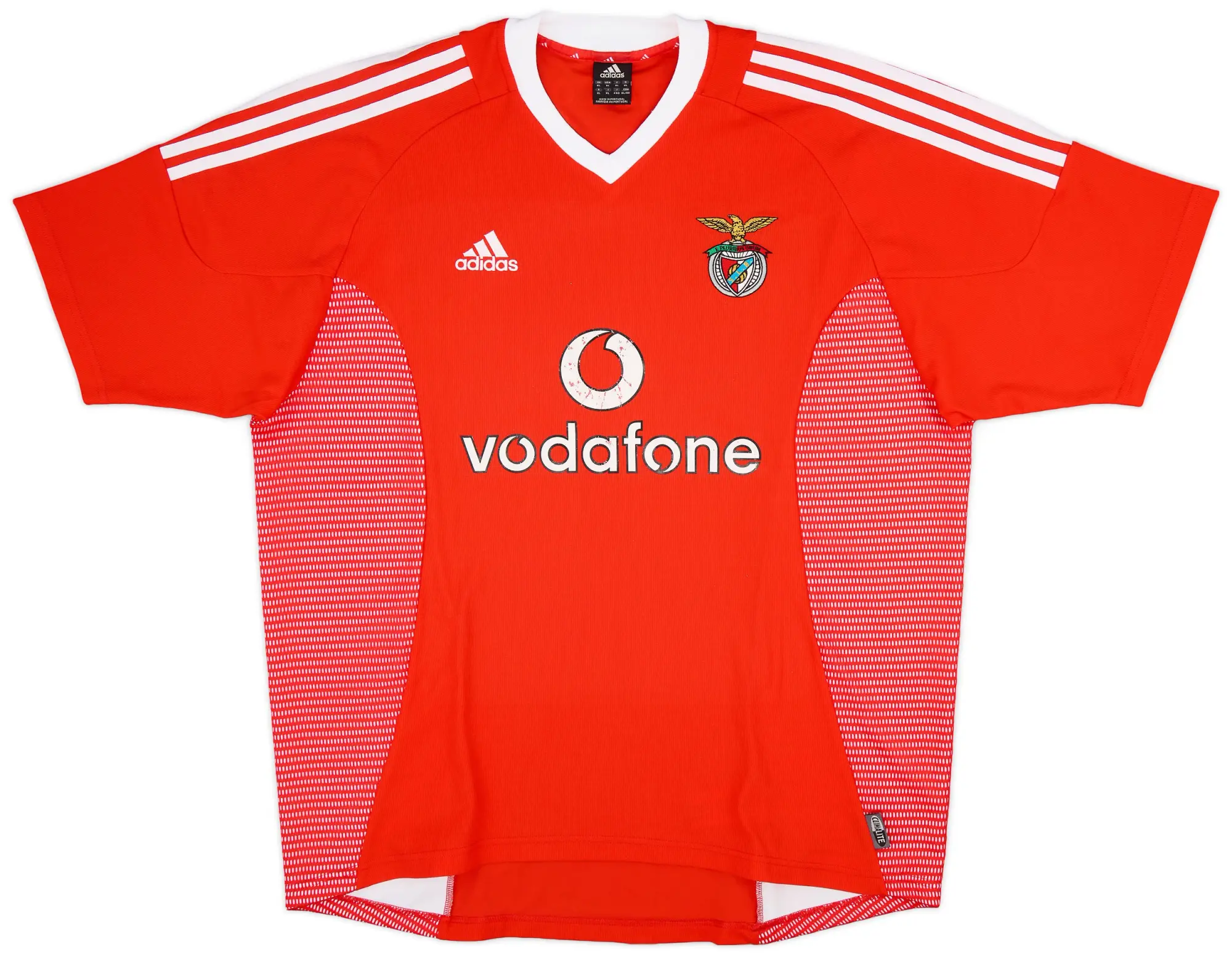 adidas 2002-03 Benfica Home Shirt - 6/10 - (XL)