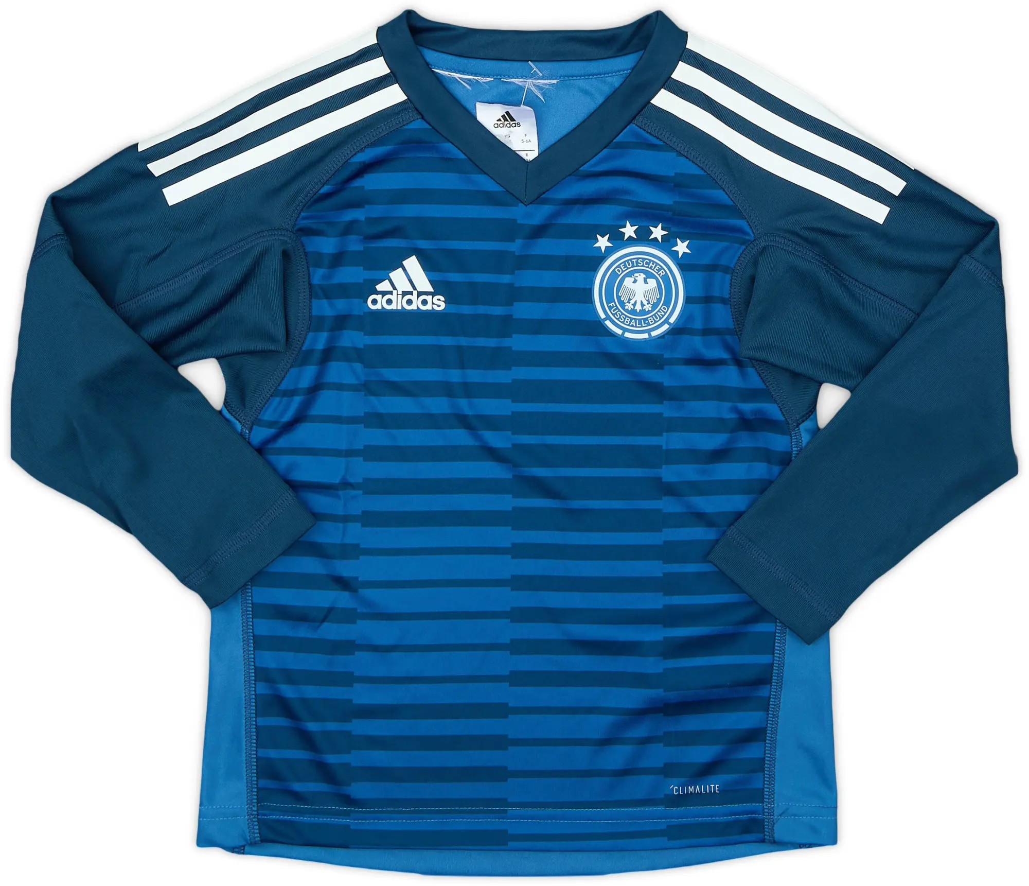 adidas 2018-19 Germany GK Shirt - 9/10 - (5-6 Years)